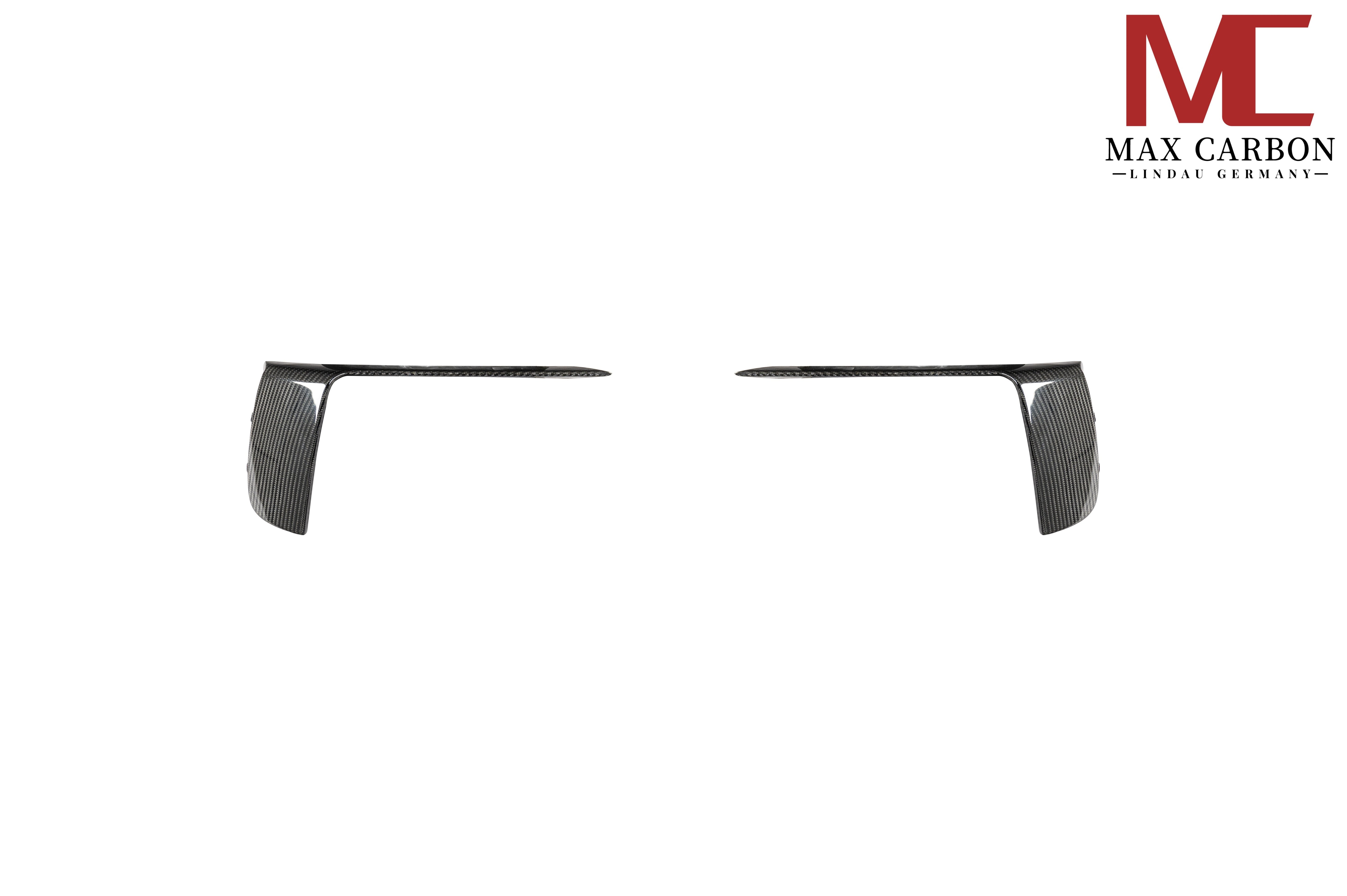 Dry-Carbon LED-Blenden „L-Form“ passend für Porsche 911 991.2 GT3 – schärfere Frontsignatur