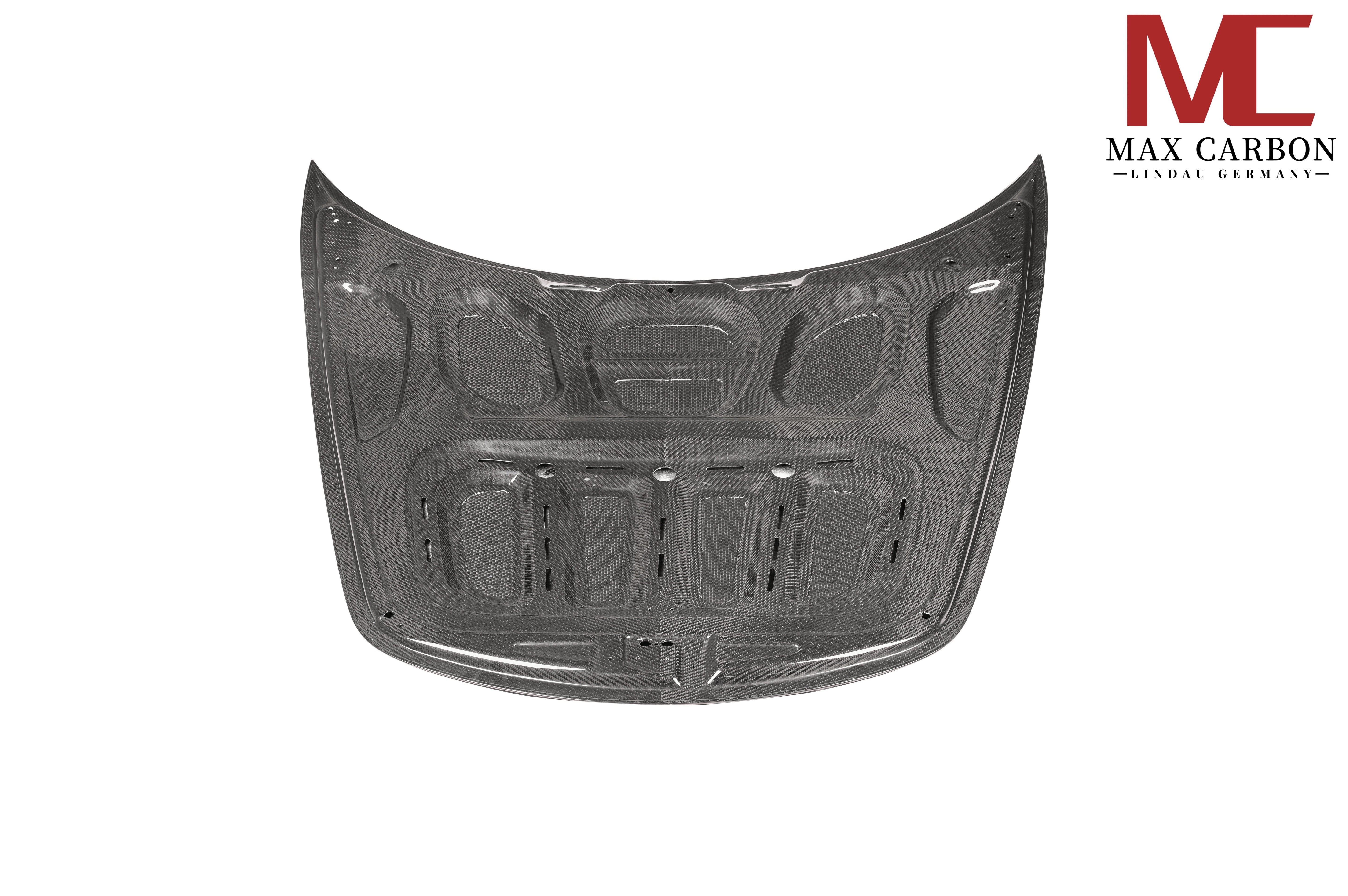 Dry-Carbon Motorhaube „OE Style“ passend für Porsche 911 991 & 718/Cayman/Boxster (981/982) – Serienlook in Carbon