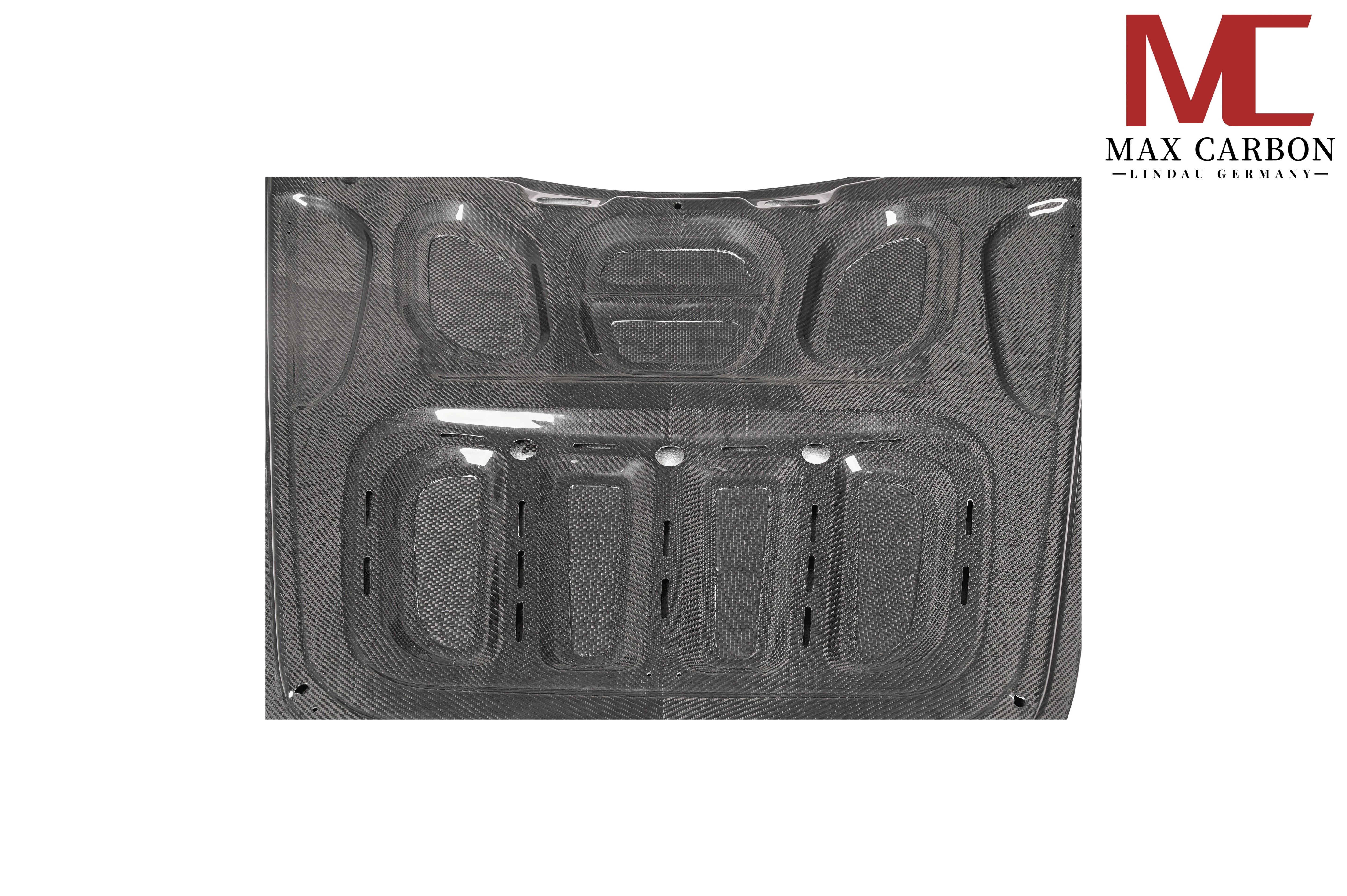 Dry-Carbon Motorhaube „OE Style“ passend für Porsche 911 991 & 718/Cayman/Boxster (981/982) – Serienlook in Carbon