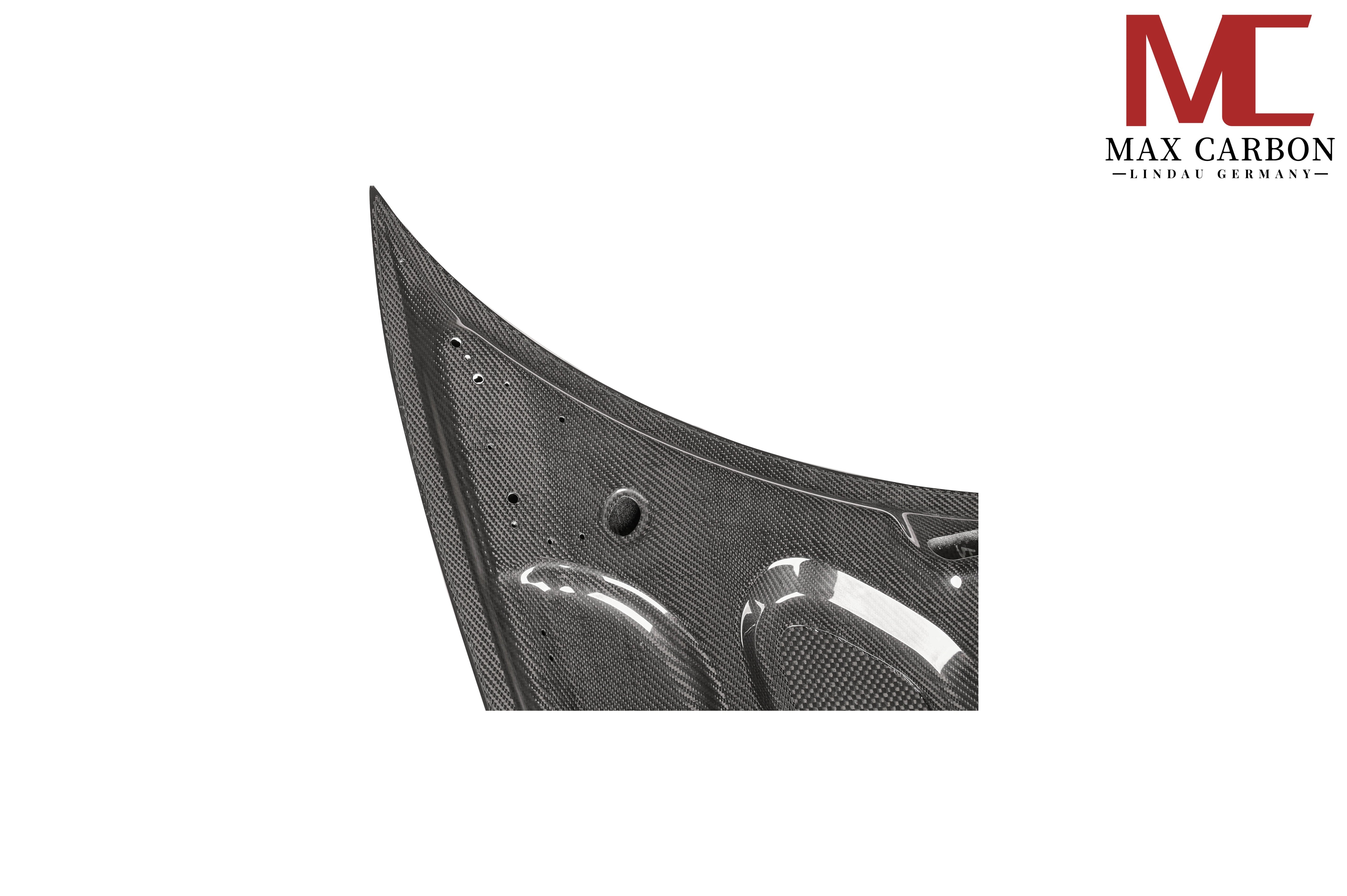 Dry-Carbon Motorhaube „OE Style“ passend für Porsche 911 991 & 718/Cayman/Boxster (981/982) – Serienlook in Carbon