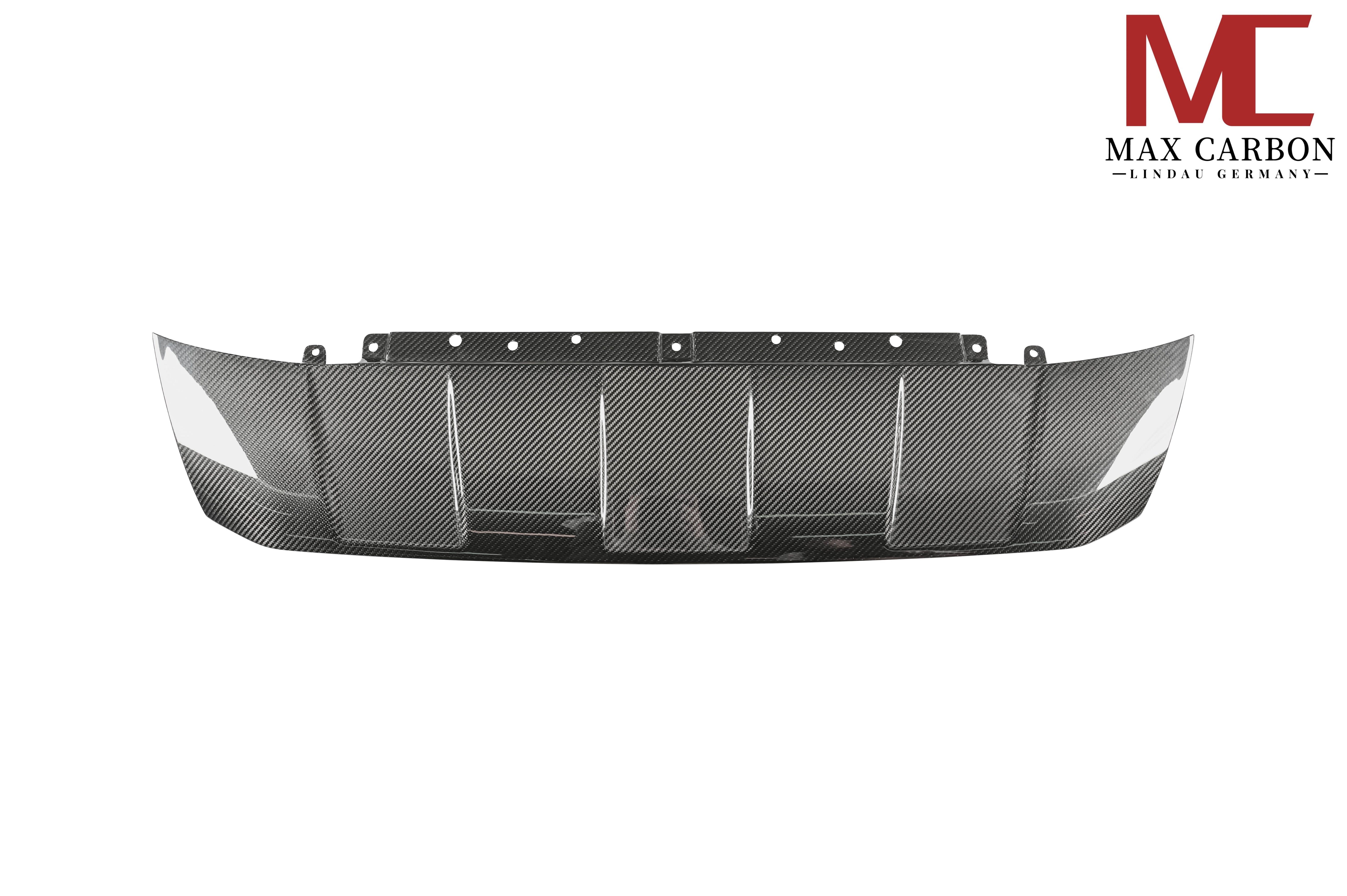 Dry-Carbon Frontlippe passend für Porsche Cayenne Turbo S & GTS (9YA) – schärferer Frontsplitter