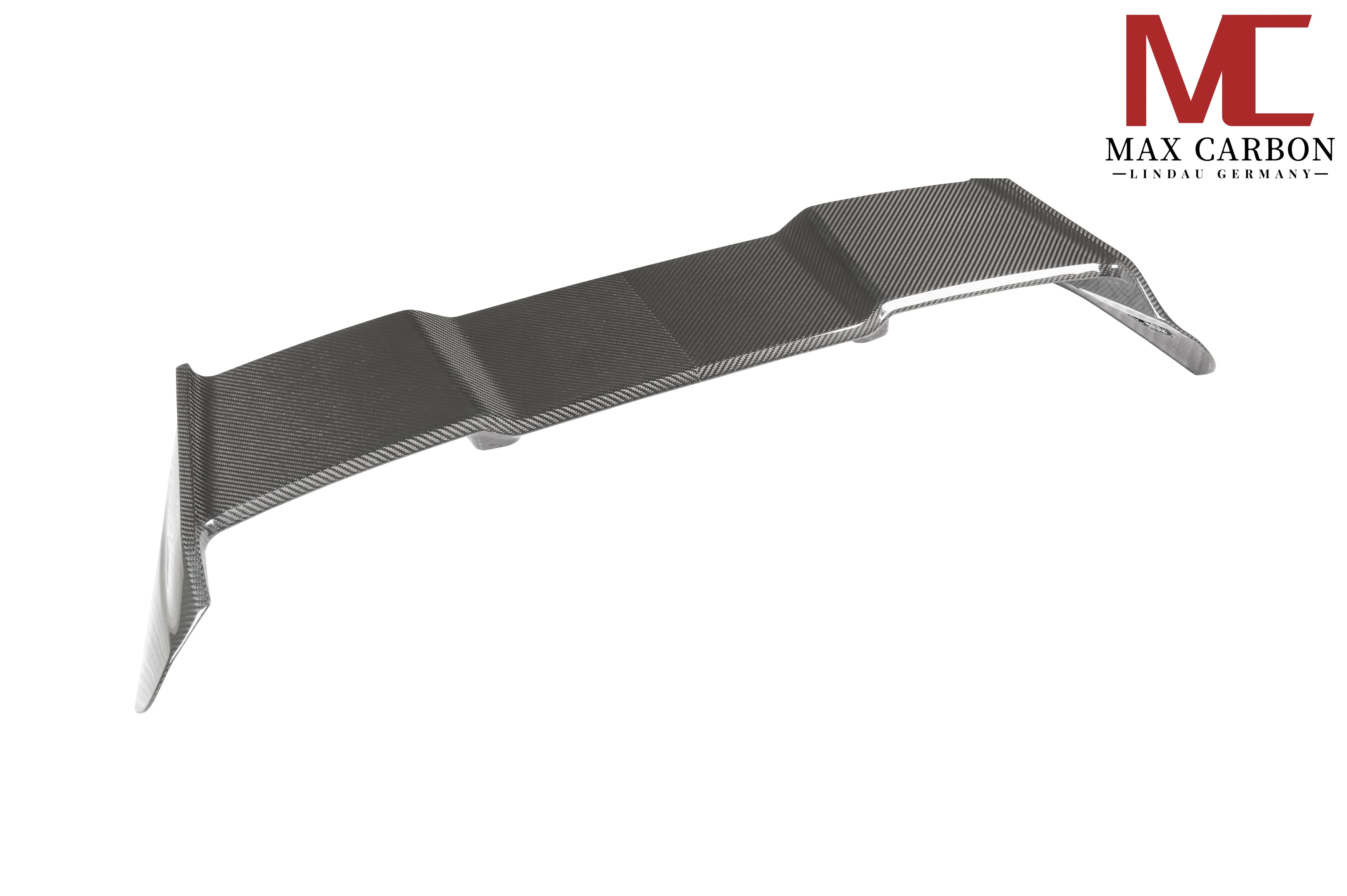 Dry-Carbon Dachkantenspoiler passend für Porsche Cayenne SUV 9YA & 9YA.2 – Carbon-Abschluss am Dach
