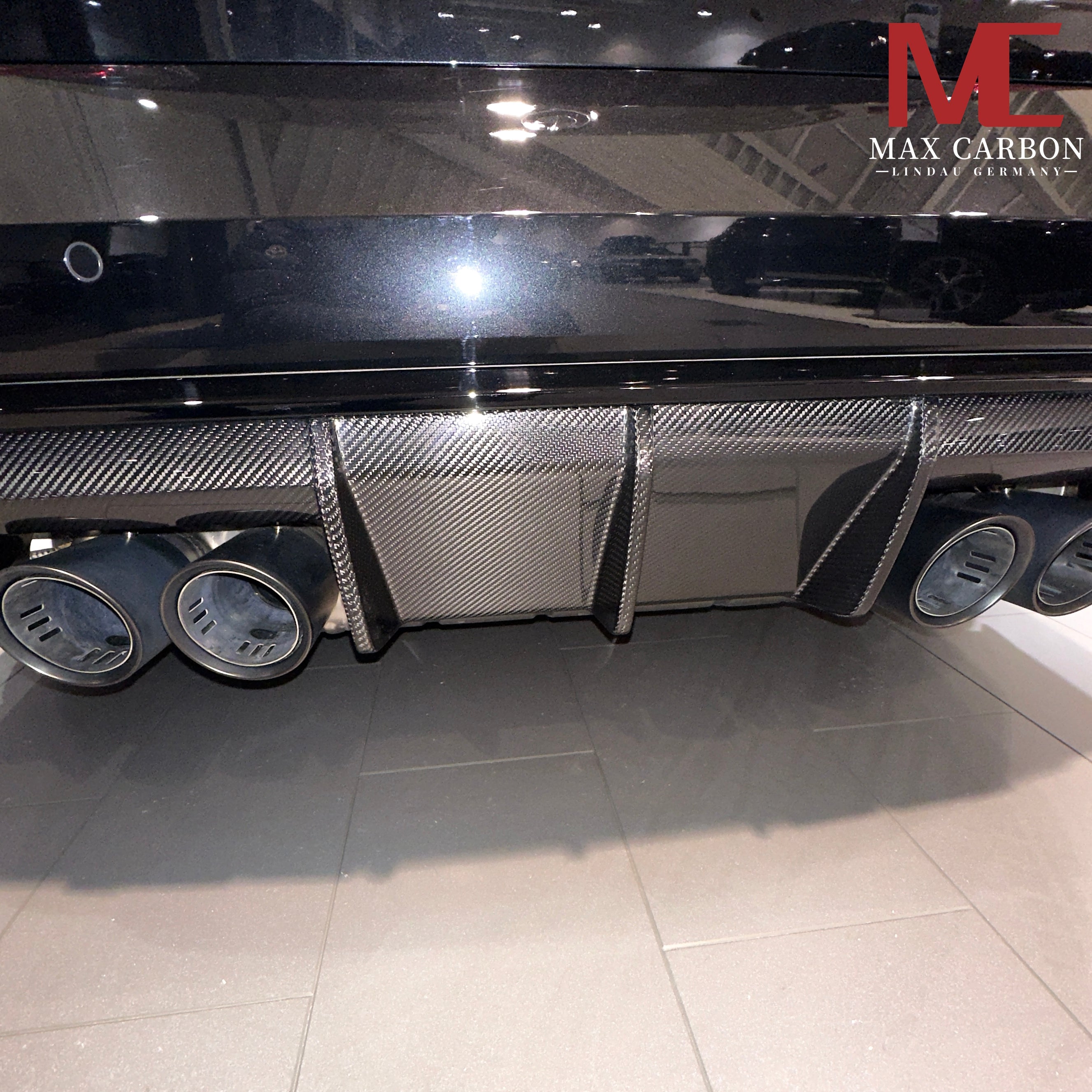Dry Carbon Heckdiffusor "Performance Style" für BMW M3 G80 G81 / M4 G82 G83 inkl. LCI