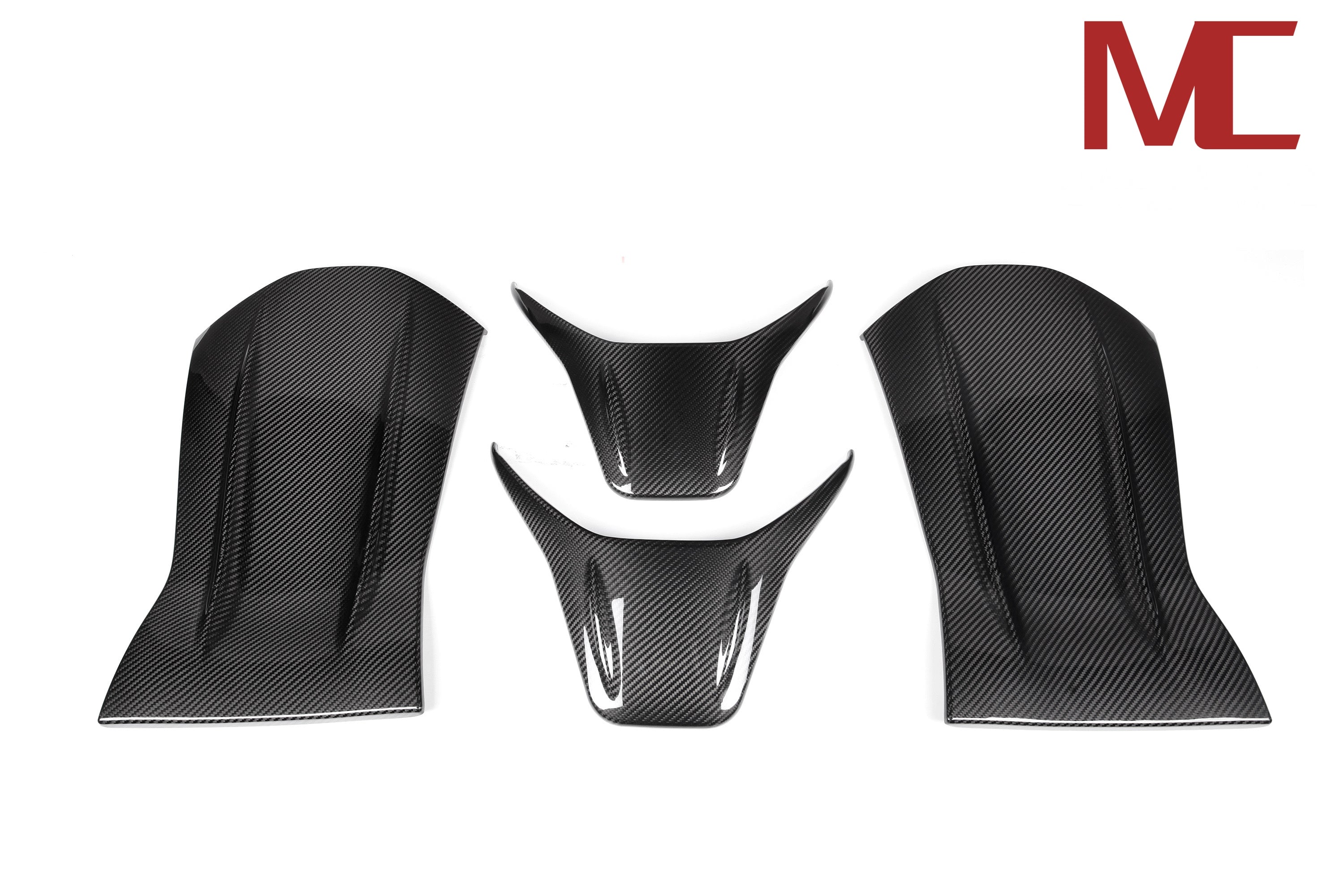 Carbon Sitzcover passend für Mercedes-AMG A45/C63/E63/GLA45/GLC63, Echtcarbon - Getsdowned