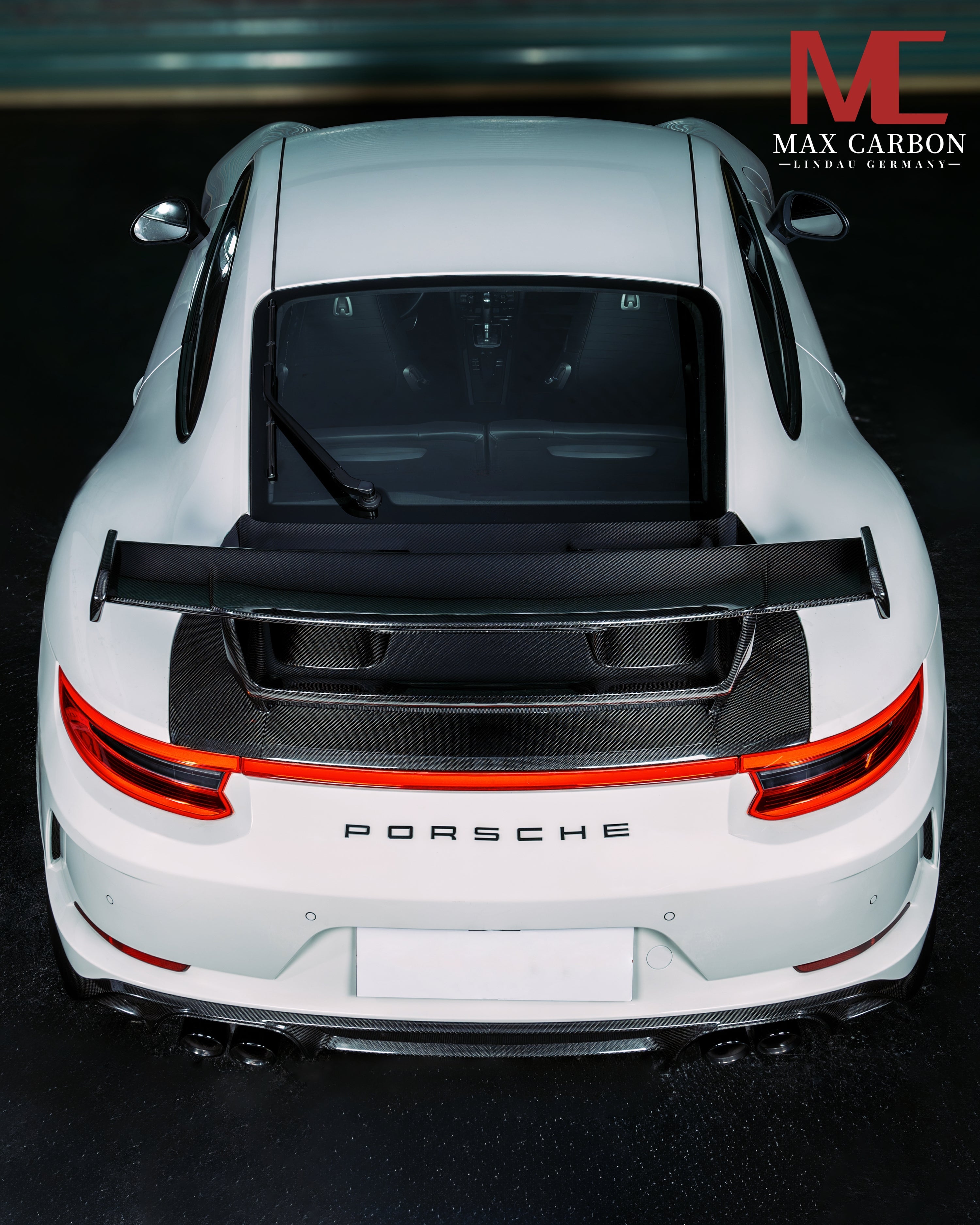Dry-Carbon Heckflügel passend für Porsche 911 991.1 & 991.2 – mehr Heckpräsenz