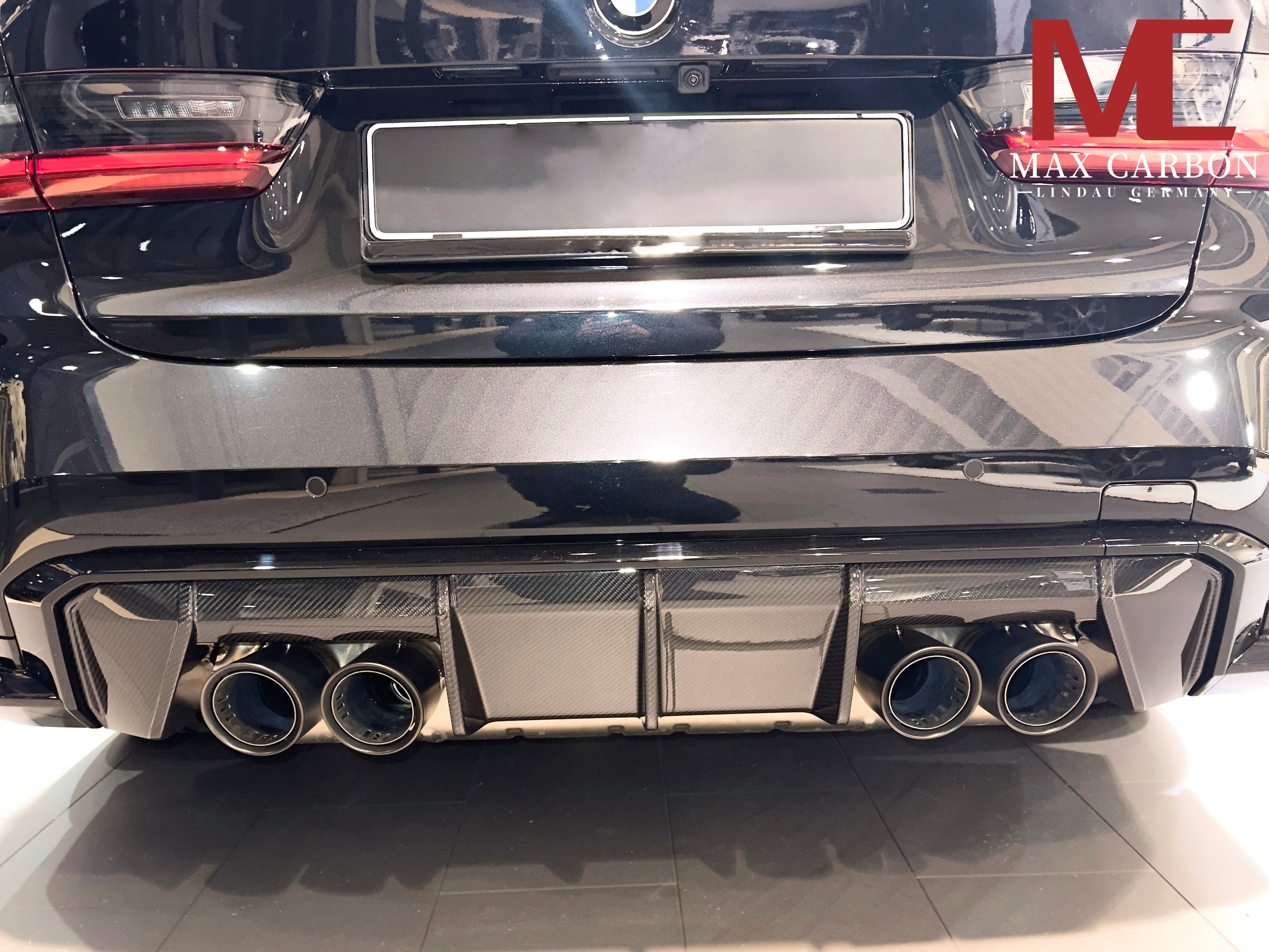 Dry Carbon Heckdiffusor "Performance Style" für BMW M3 G80 G81 / M4 G82 G83 inkl. LCI