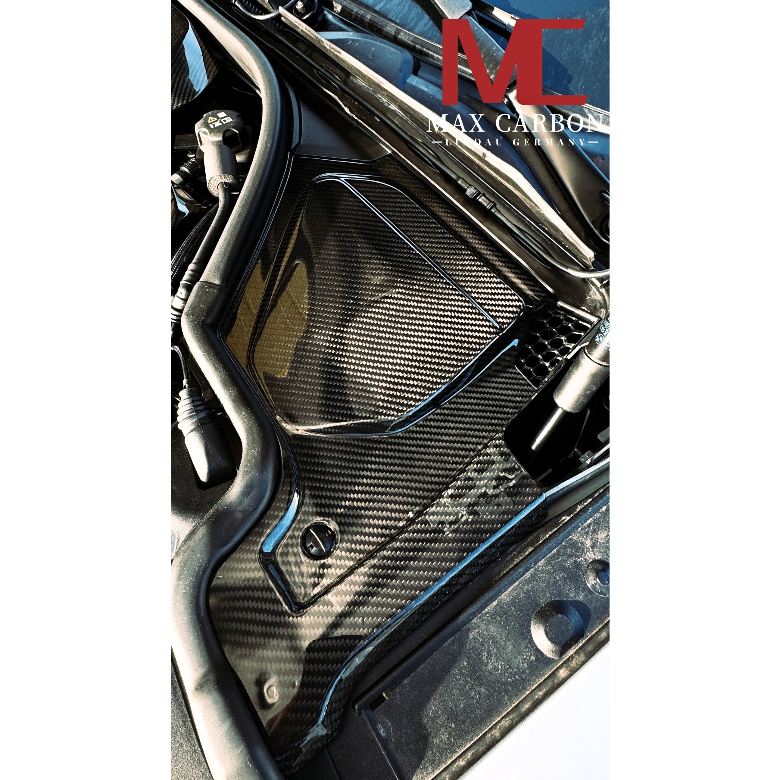 Dry-Carbon Rainplates passend für BMW M2 G87 / M3 G80 / G81 / M4 G82 / G83 – Fensterrahmen-Styling
