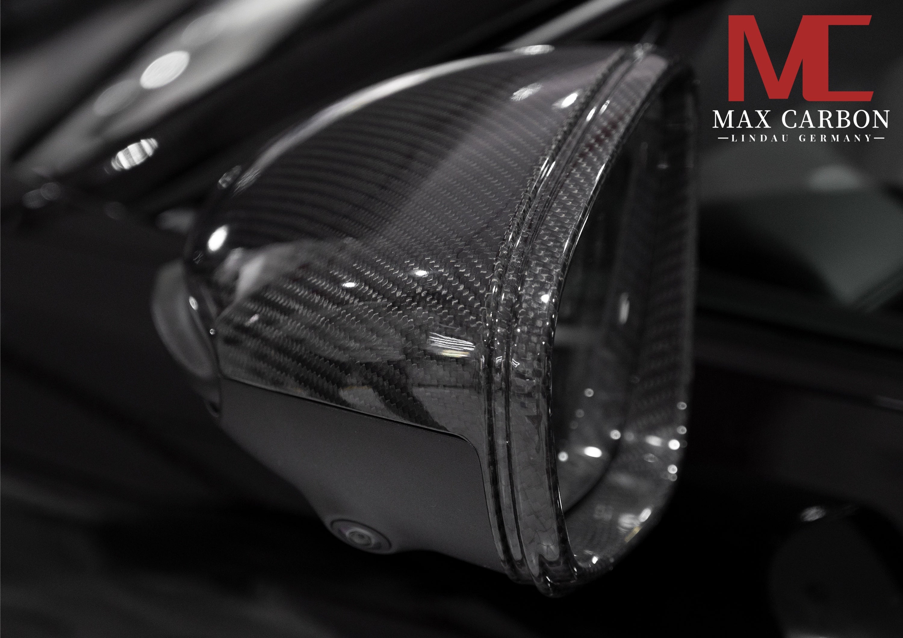Dry-Carbon Spiegelkappen passend für Porsche 911 (992) & Taycan