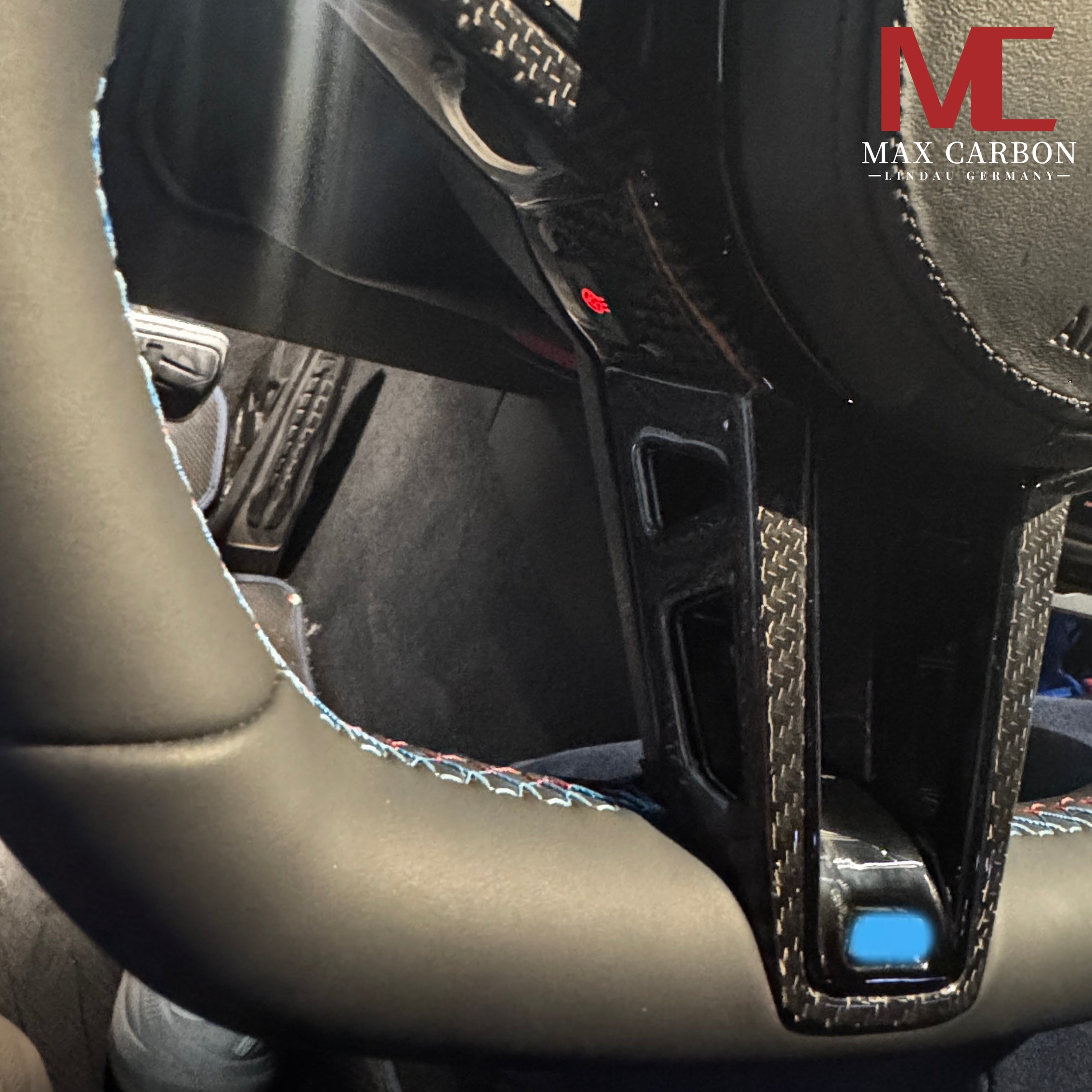 Dry Carbon Lederlenkrad für BMW M2 G87 / M3 G80 G81 / M4 G82 G83
