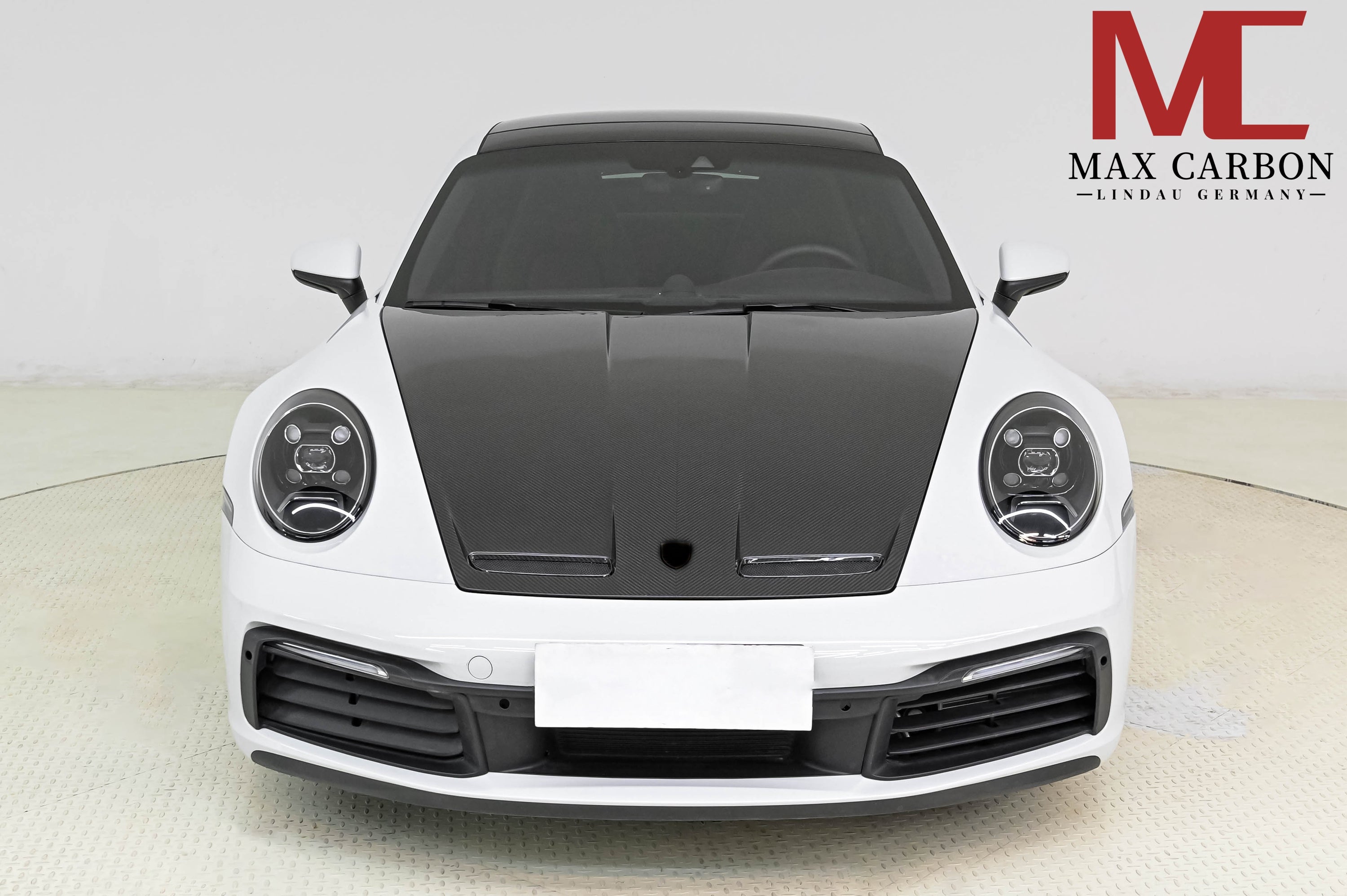 Carbon Motorhaube „GT Style“ passend für Porsche 911 992.1 – Leichtbau mit AERO-Look