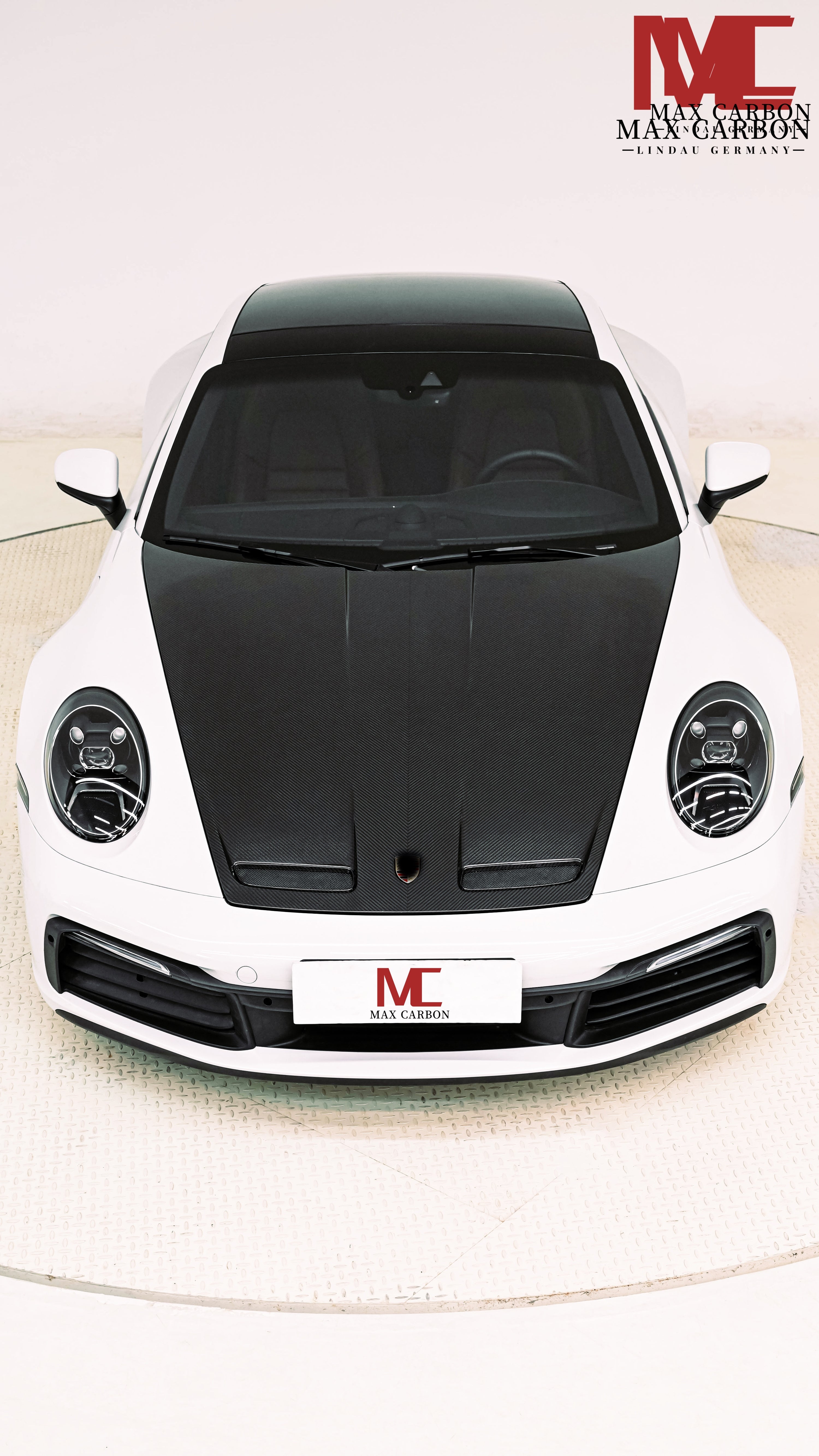 Carbon Motorhaube „GT Style“ passend für Porsche 911 992.1 – Leichtbau mit AERO-Look
