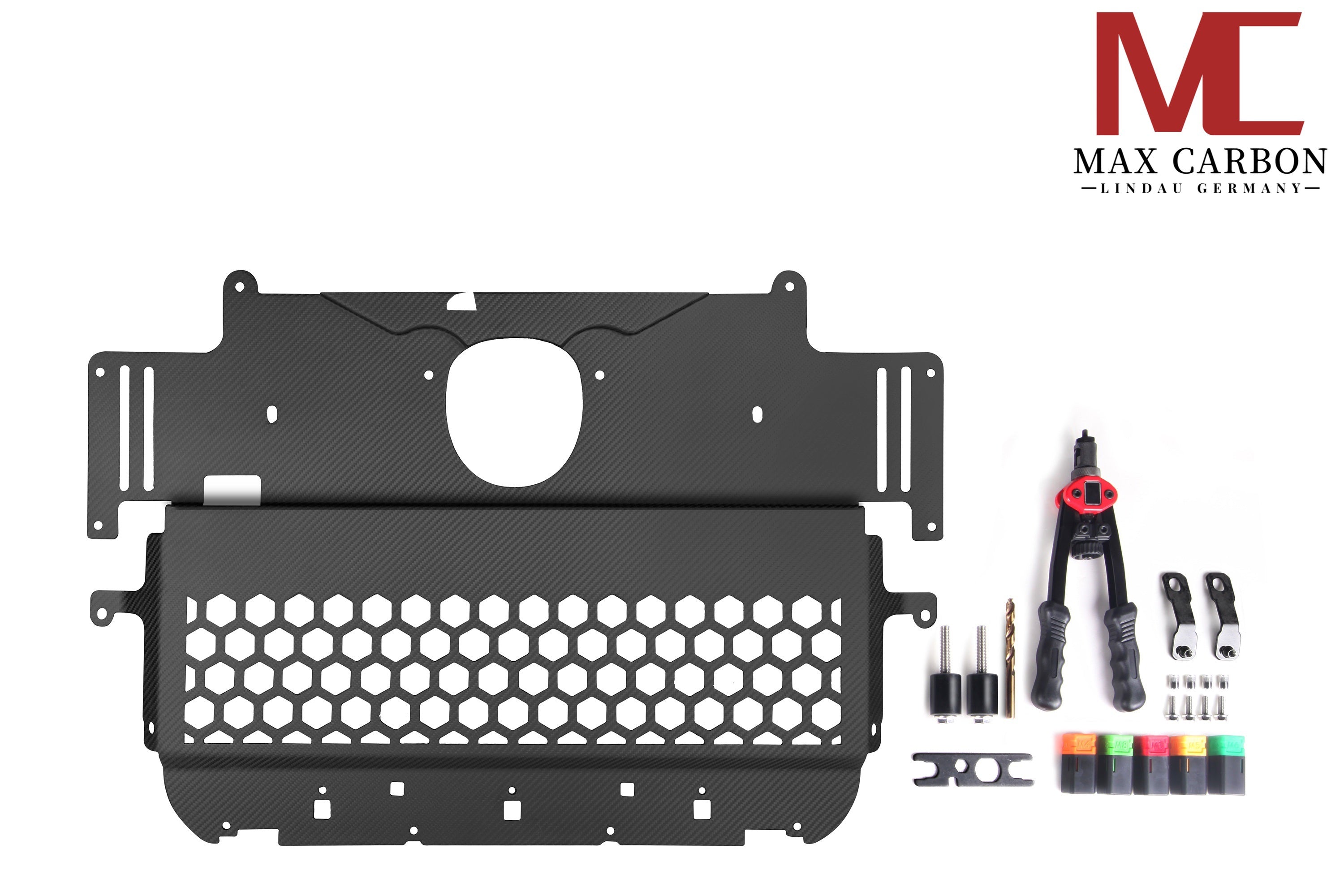 Dry Carbon Unterbodenschutz "SQ Style" für BMW M2 G87 / M3 G80 G81 / M4 G82 G83