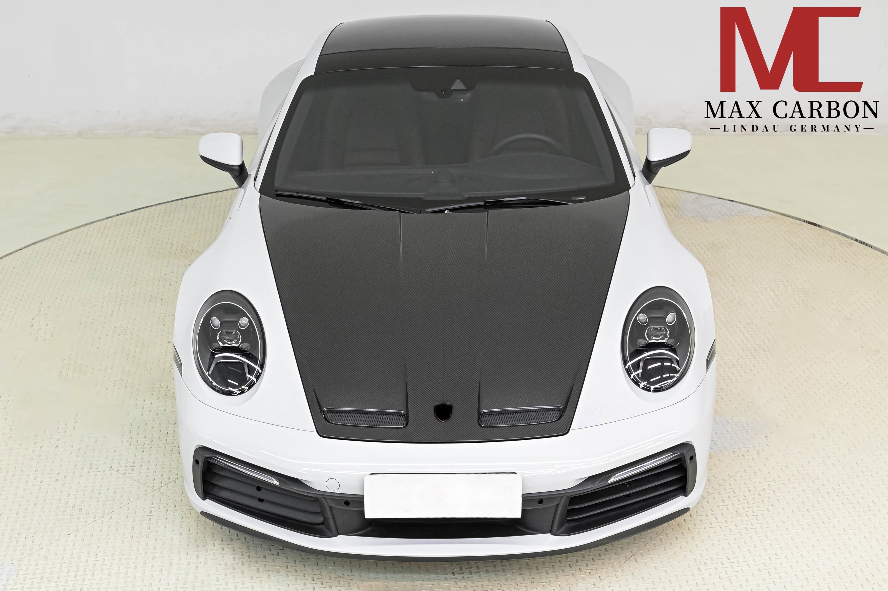 Carbon Motorhaube „GT Style“ passend für Porsche 911 992.1 – Leichtbau mit AERO-Look