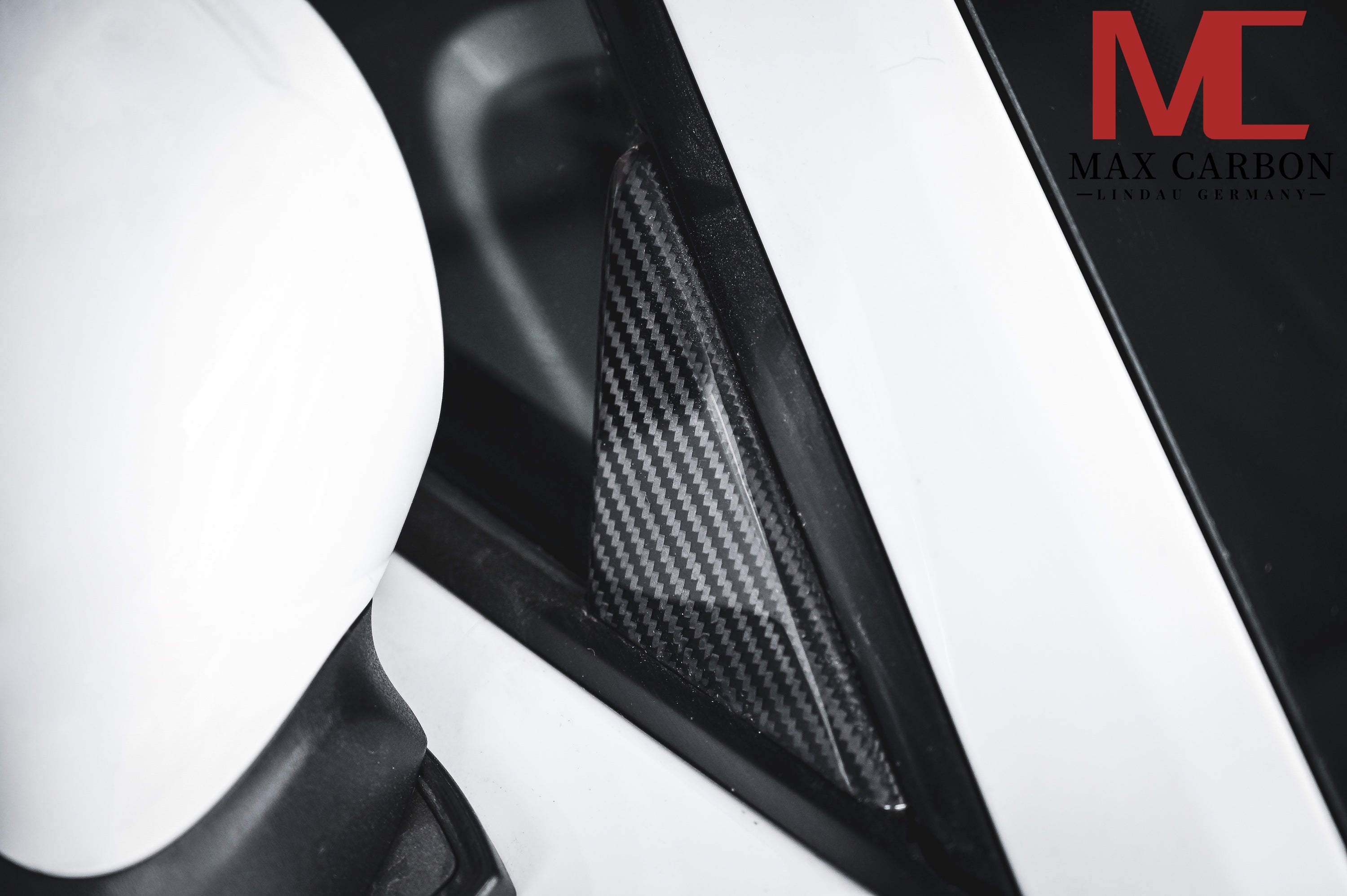 Dry-Carbon A-Säulen-Cover passend für Porsche 911 991 / Cayman & Boxster 981 & 982 – Premium-Interieur