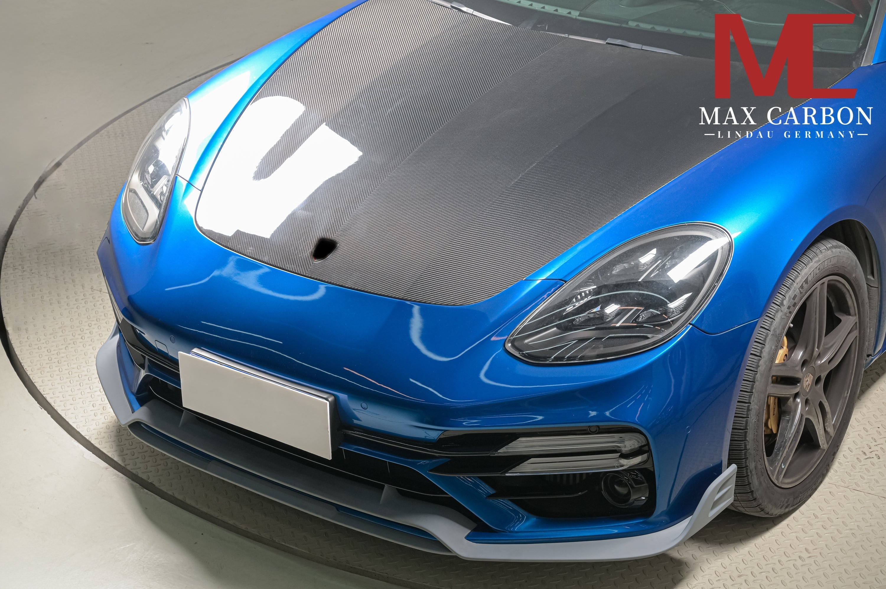 Carbon Motorhaube „OE-Design“ passend für Porsche Panamera 971 – Leichtbau im Serienlook