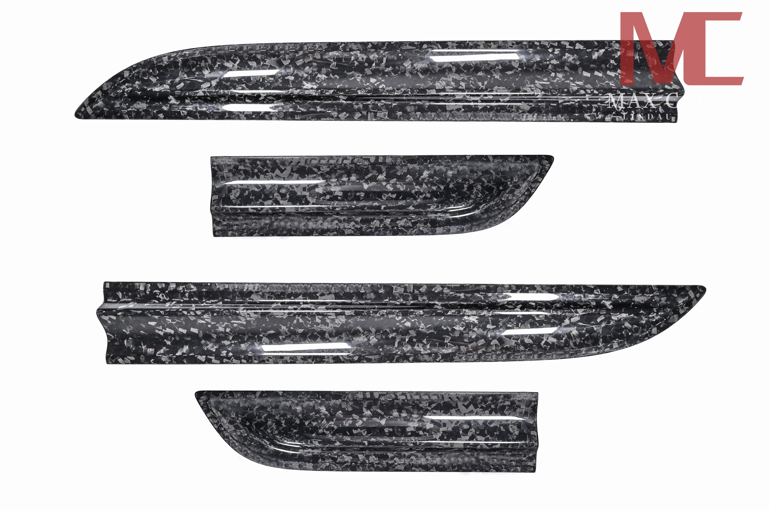 Dry-Carbon Seitenblenden „GTS Style“ passend für Porsche Macan 95B – sportlicher Seitenakzent