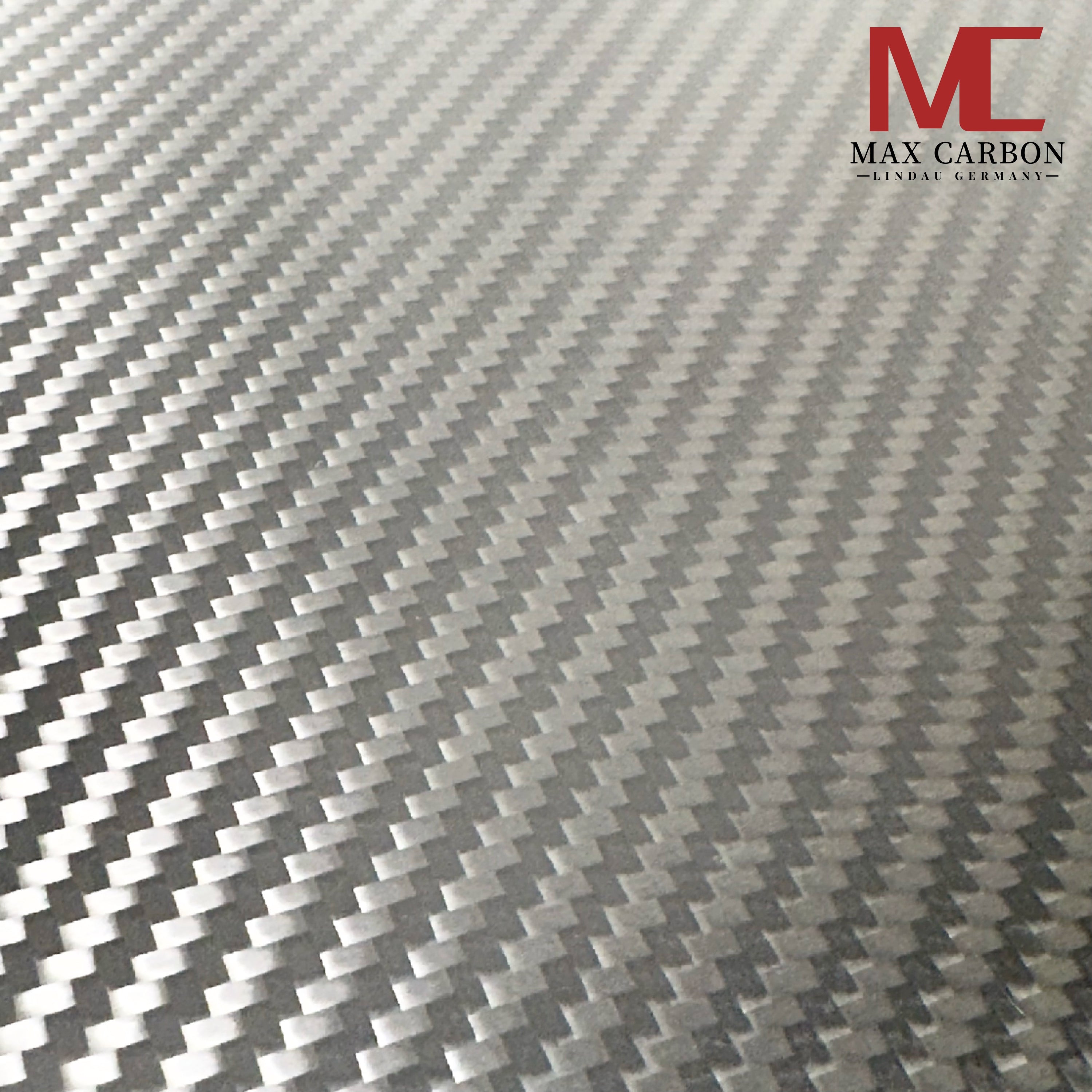 Dry-Carbon Platte 1 mm – 30 x 30 cm Sichtcarbon