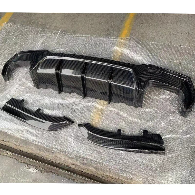 Carbon Fiber Heckdiffusor passend für BMW G22 G23 M-Sport M440i