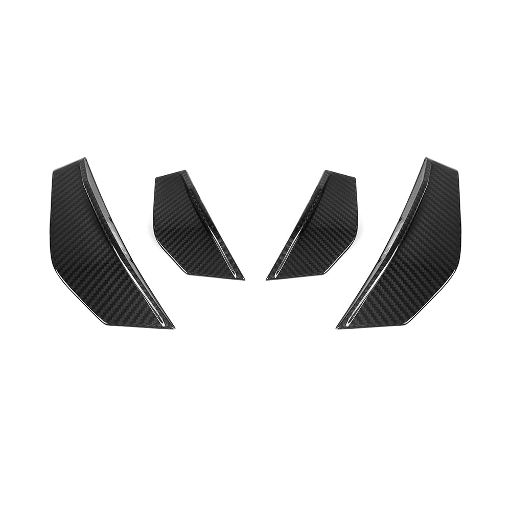 Dry-Carbon Canards für BMW M2 F87 – schärfere Front in echtem Carbon