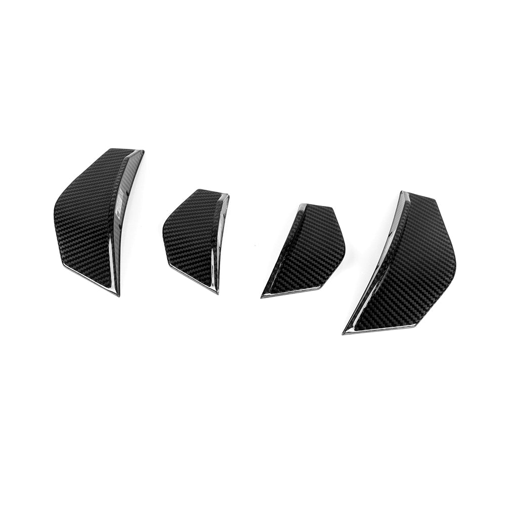 Dry-Carbon Canards für BMW M2 F87 – schärfere Front in echtem Carbon