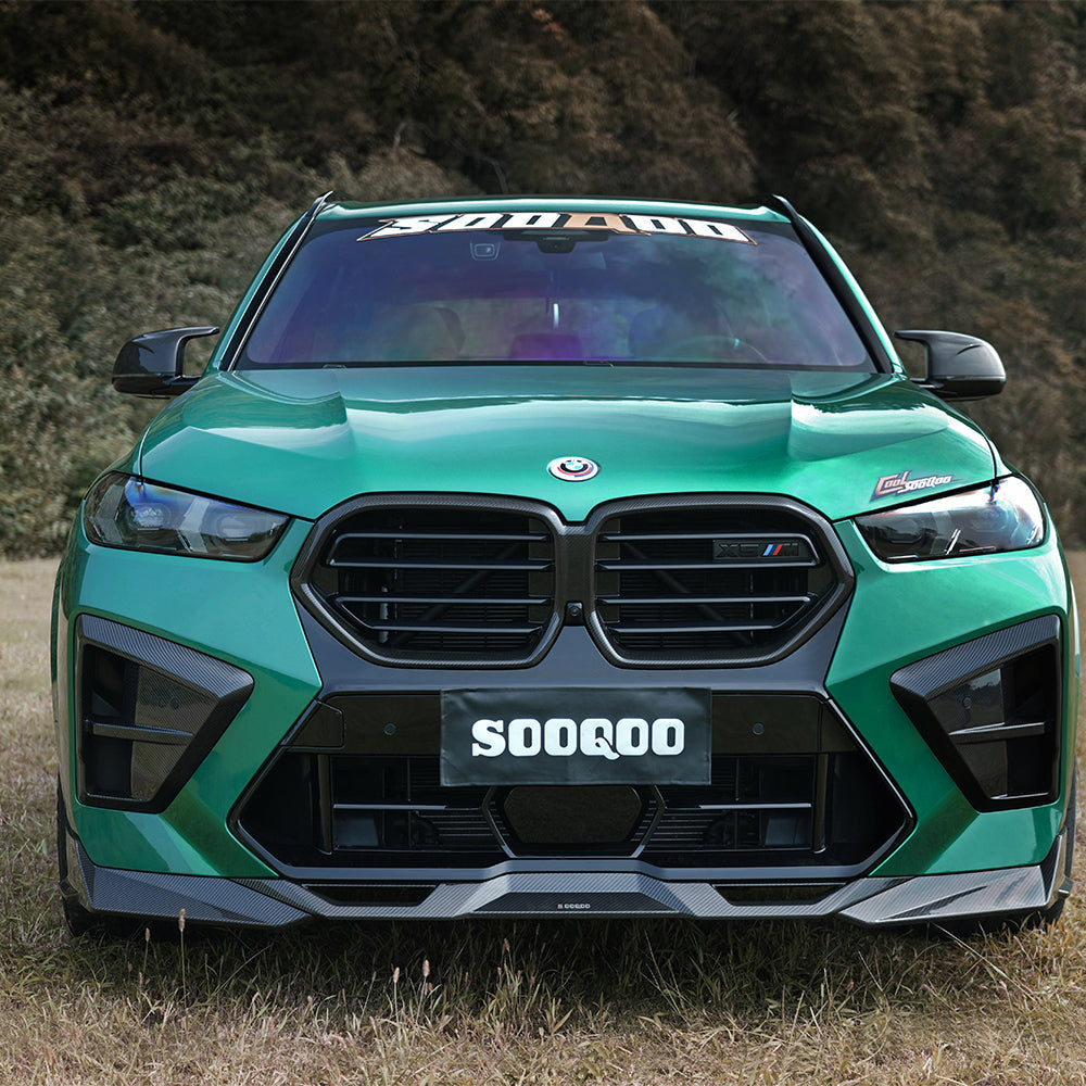 Dry-Carbon Frontlippe passend für BMW X5M F95 LCI – Aggressive Front-Aerodynamik