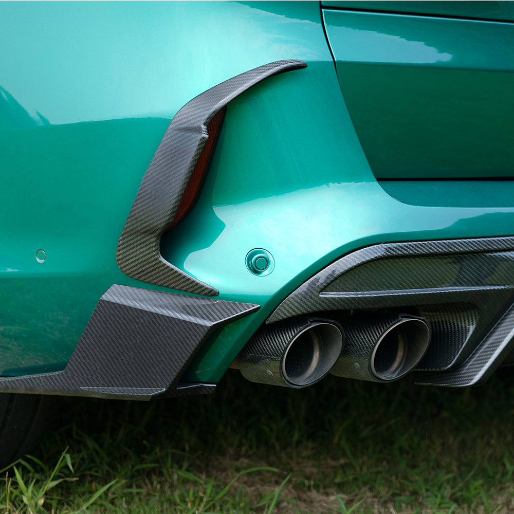 Dry Carbon Heckdiffusor mit Bremslicht für BMW X5M F95 LCI