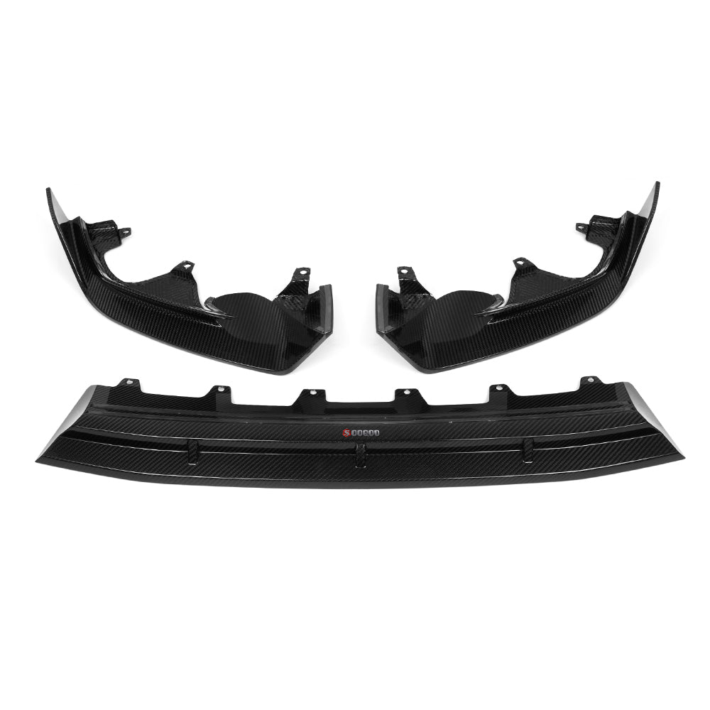 Carbon Frontlippe passend für BMW X3 G01 LCI und X4 G02 LCI, Echtcarbon - Getsdowned