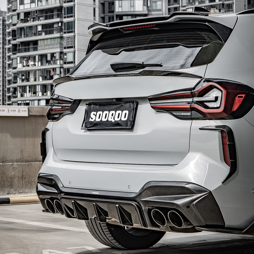 Dry Carbon Heck Ansatz passend für BMW X3M F97 LCI