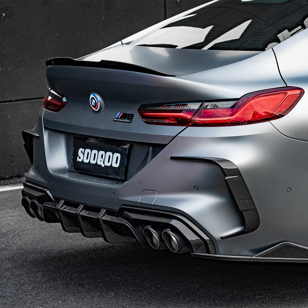 Dry Carbon Heck Lufteinlässe SQ-Style passend für BMW M8 (F93)