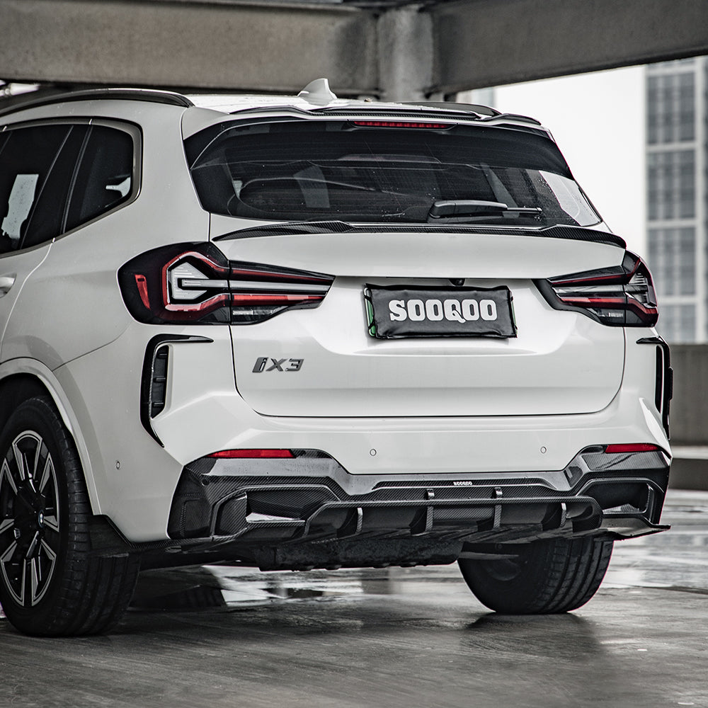 Dry Carbon Dachkanten Spoiler "Ducktail" für BMW X3 G01 LCI