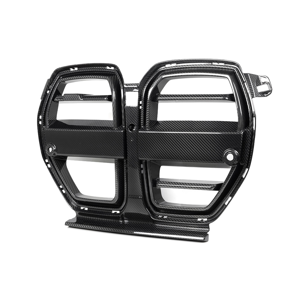 Dry Carbon SQ-V-Style Frontgrill Nieren mit ACC für BMW M3 G80 G81 & M4 G82 G83