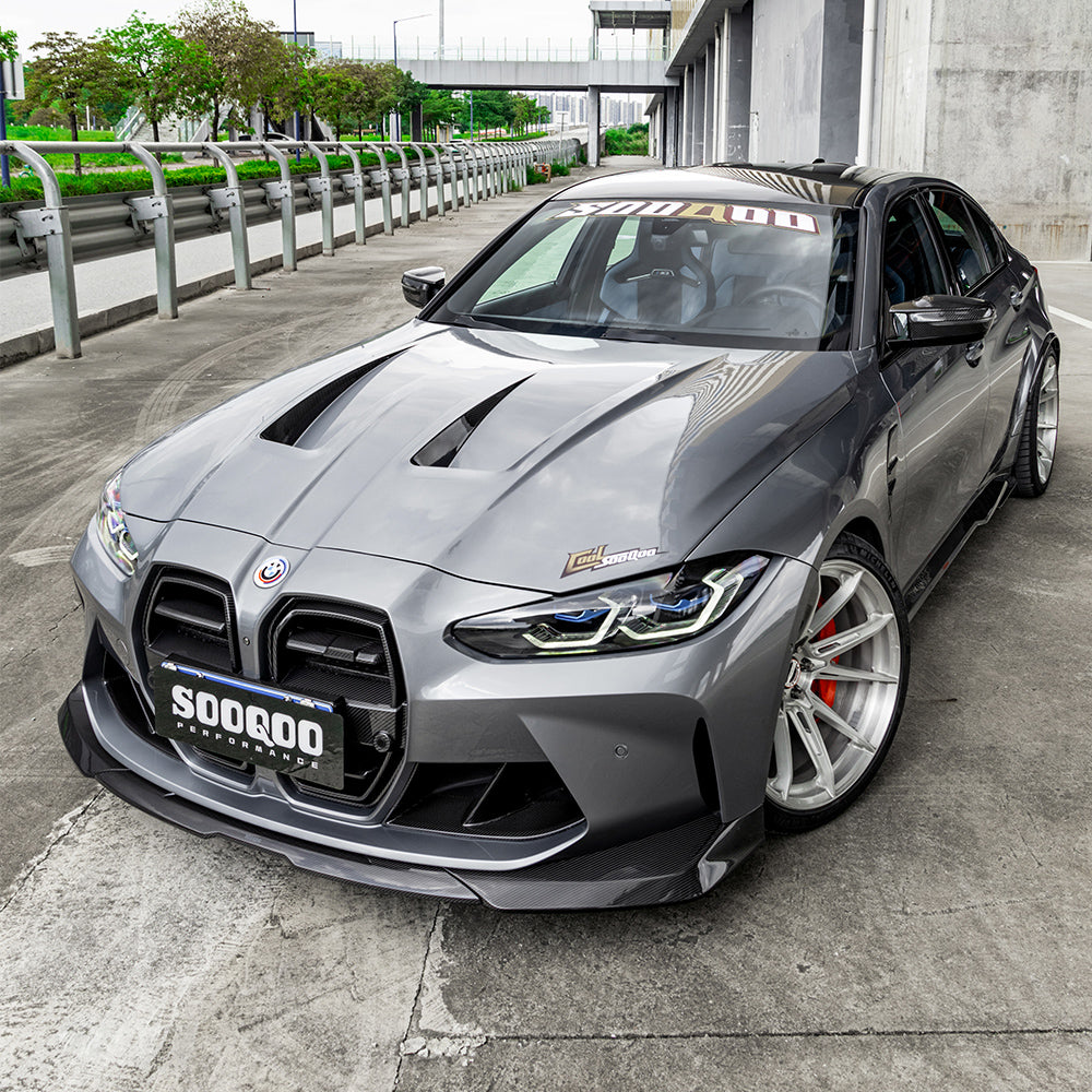 Carbon Frontlippe SQ-B passend für BMW M3 G80/G81/M4 G82/G83 LCI