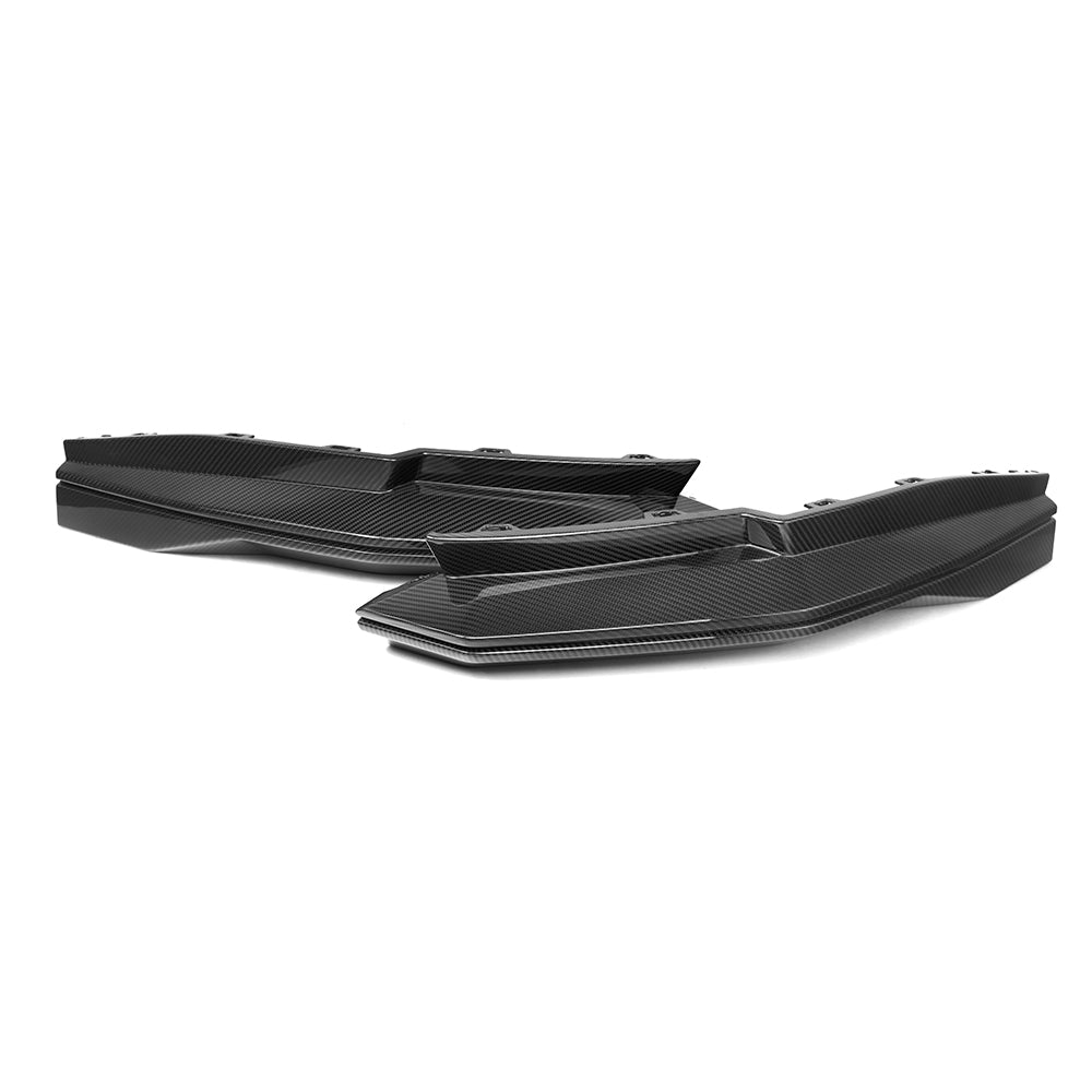 Dry-Carbon Heckdiffusor Heck Winglet SQ-B Style passend für BMW M3 G80 G81 / M4 G82 G83 inkl. LCI – Aggressive Heck-Performance