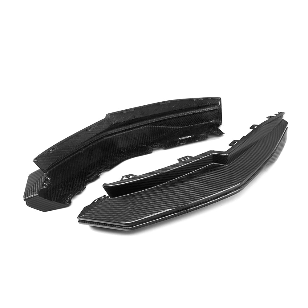 Dry-Carbon Heckdiffusor Heck Winglet SQ-B Style passend für BMW M3 G80 G81 / M4 G82 G83 inkl. LCI – Aggressive Heck-Performance
