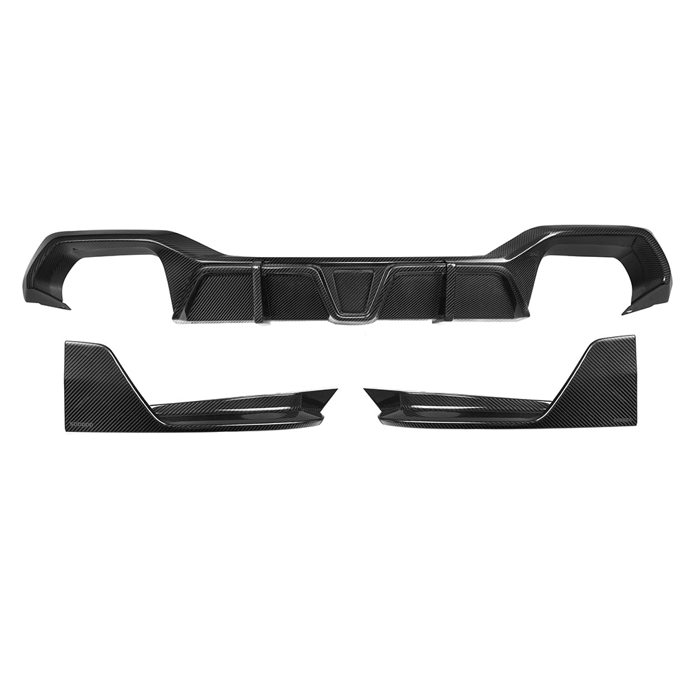 Carbon Heckdiffusor SQ passend für BMW X4 G02 inkl. LCI