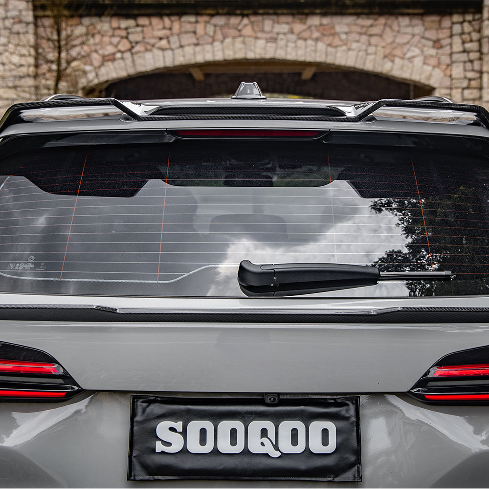 Dry-Carbon Abrisskante / Ducktail SQ-Style passend für BMW X5 G05 LCI – cleaner Heck-Abschluss