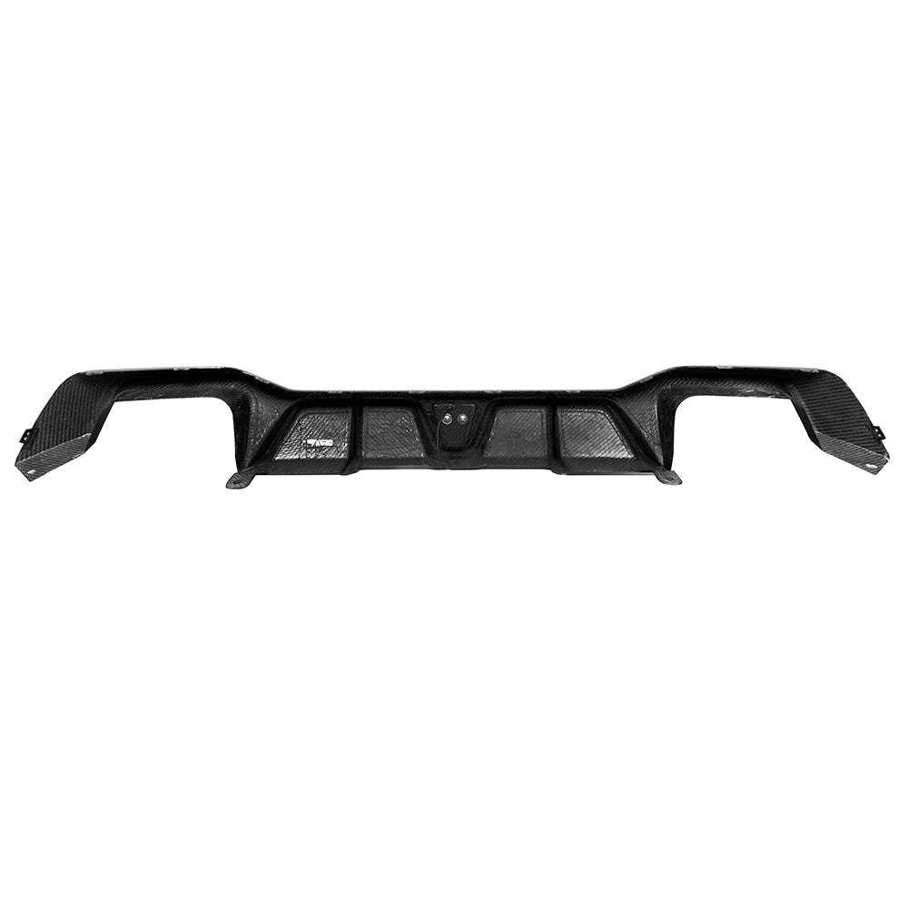 Carbon Heckdiffusor im SQ-Style passend für BMW X4 G02 inkl. LCI, Echtcarbon - Getsdowned