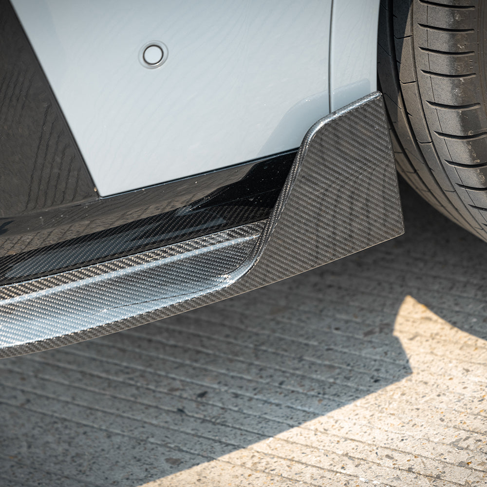 Carbon Heckdiffusor im SQ-Style passend für BMW X4 G02 inkl. LCI, Echtcarbon - Getsdowned