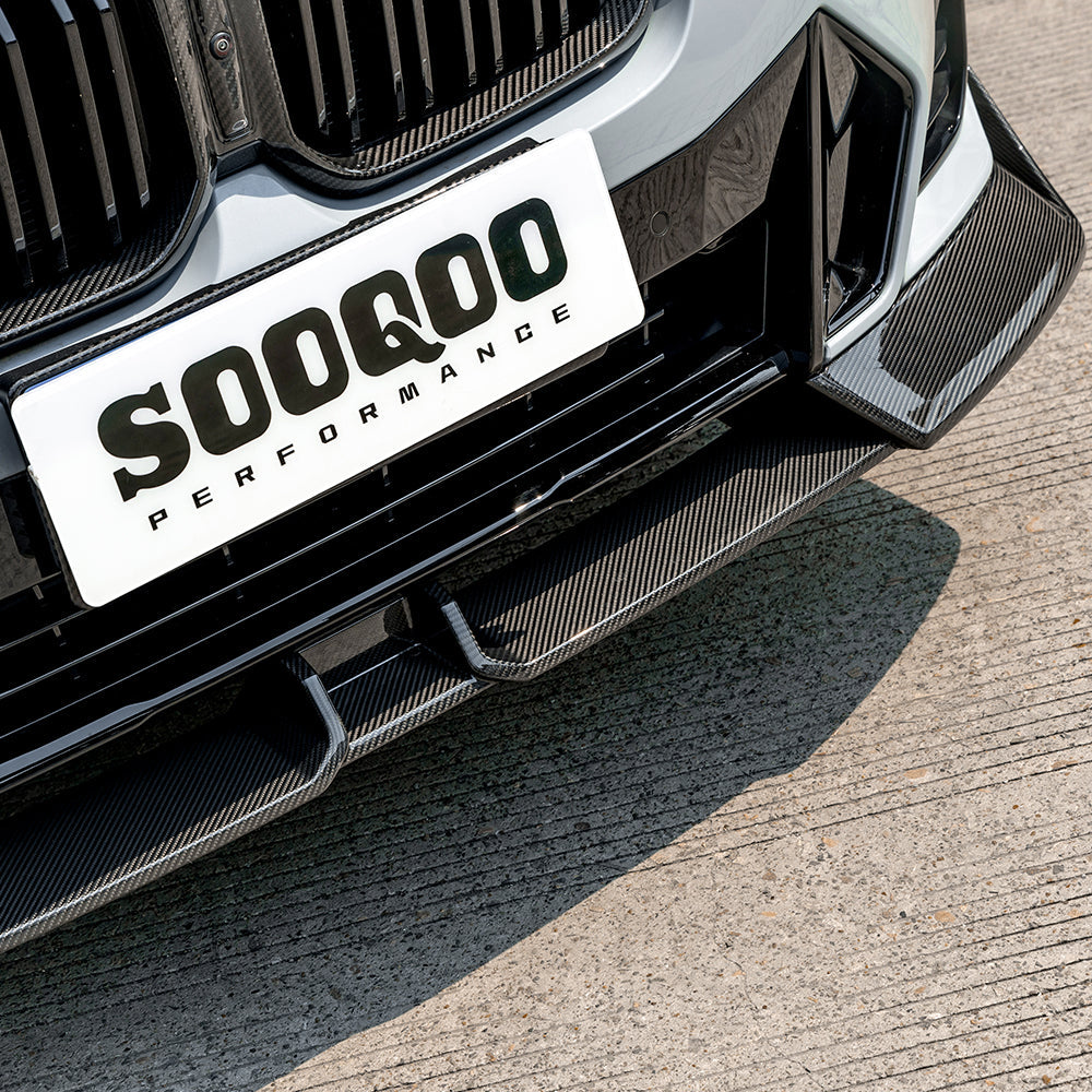 Carbon Frontlippe im SQ-B-Style passend für BMW X3 G01 LCI und X4 G02 LCI, Echtcarbon - Getsdowned