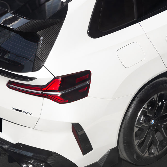 Carbon Heck Reflektor Cover für BMW X3 G45 – Heck-Details mit Wirkung