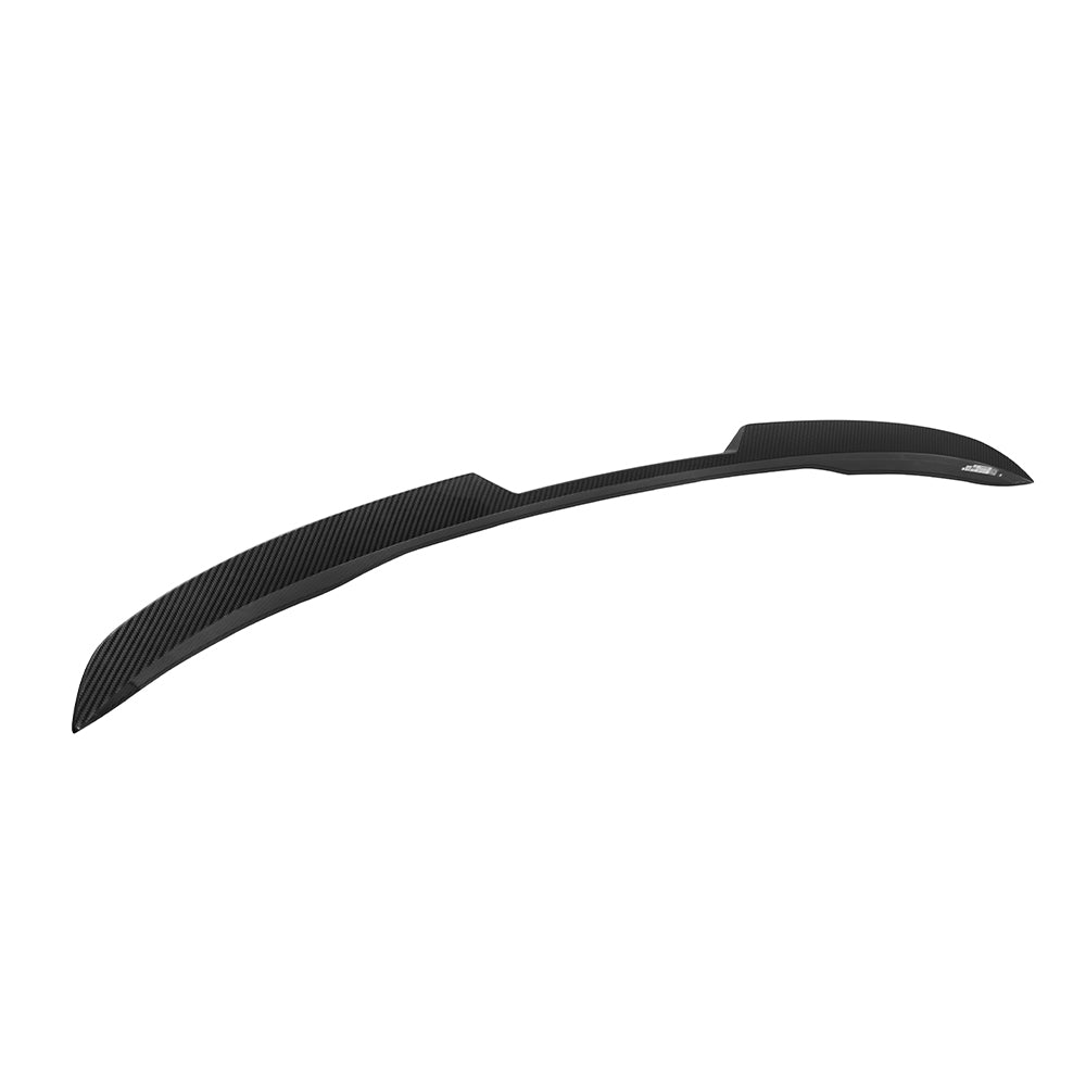 Dry-Carbon Heckspoiler-Lippe für BMW X3 G45 – Heck-Details mit Struktur