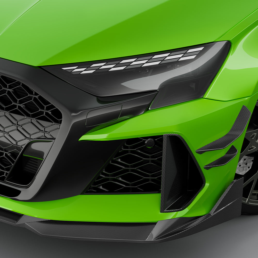 Carbon Front Canards passend für Audi RS3 8Y (Facelift) – Rennsport-Optik