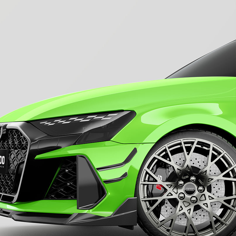Carbon Front Canards passend für Audi RS3 8Y (Facelift) – Rennsport-Optik