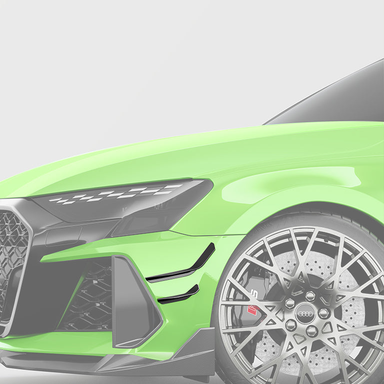 Carbon Front Canards passend für Audi RS3 8Y (Facelift) – Rennsport-Optik