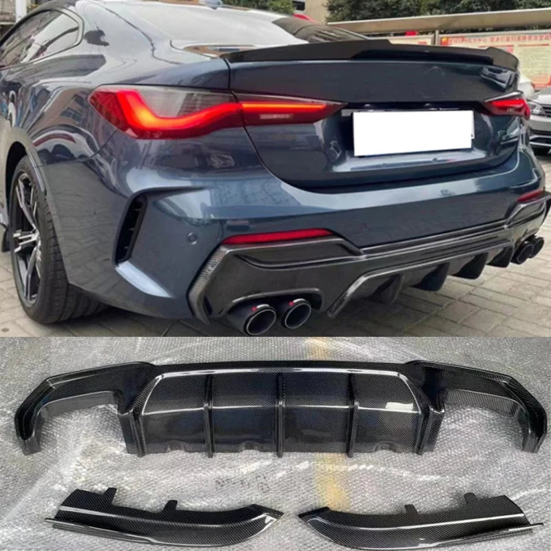 Carbon Fiber Heckdiffusor passend für BMW G22 G23 M-Sport M440i