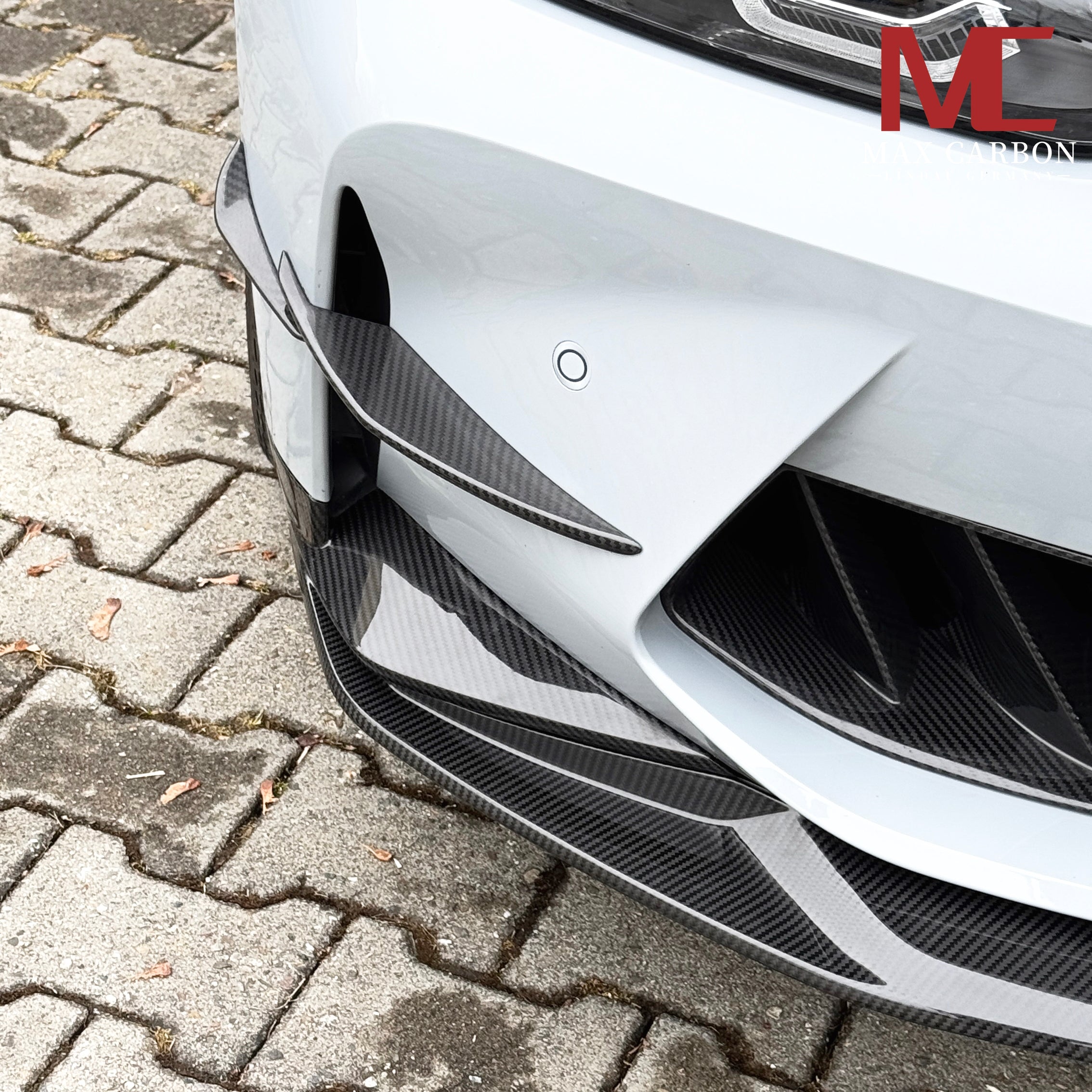 Dry-Carbon Frontlippe VR passend für BMW M3 G80 / G81 / M4 G82 / G83 – Aggressive Front-Splitter