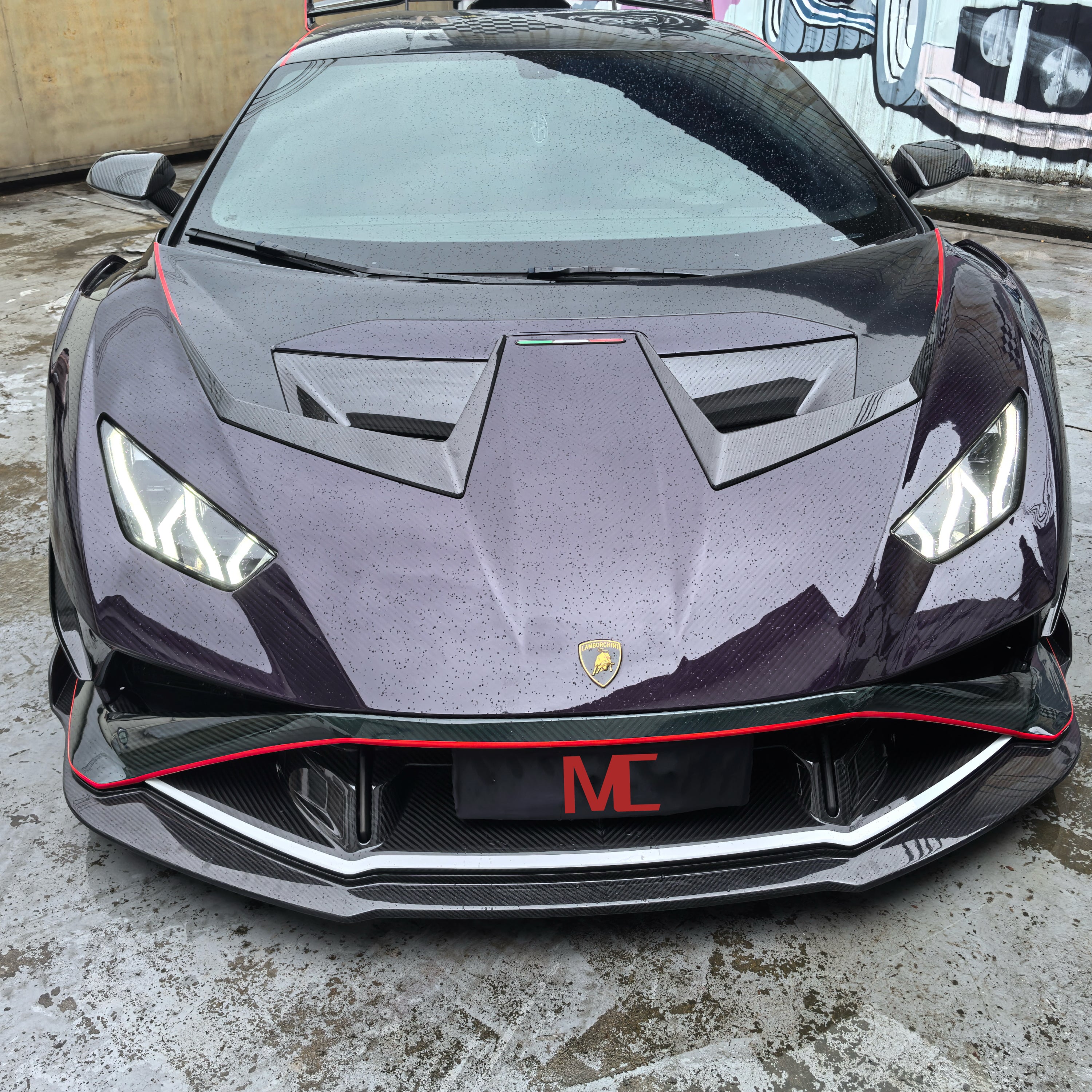 Dry-Carbon Body Kit passend für Lamborghini Huracán STO