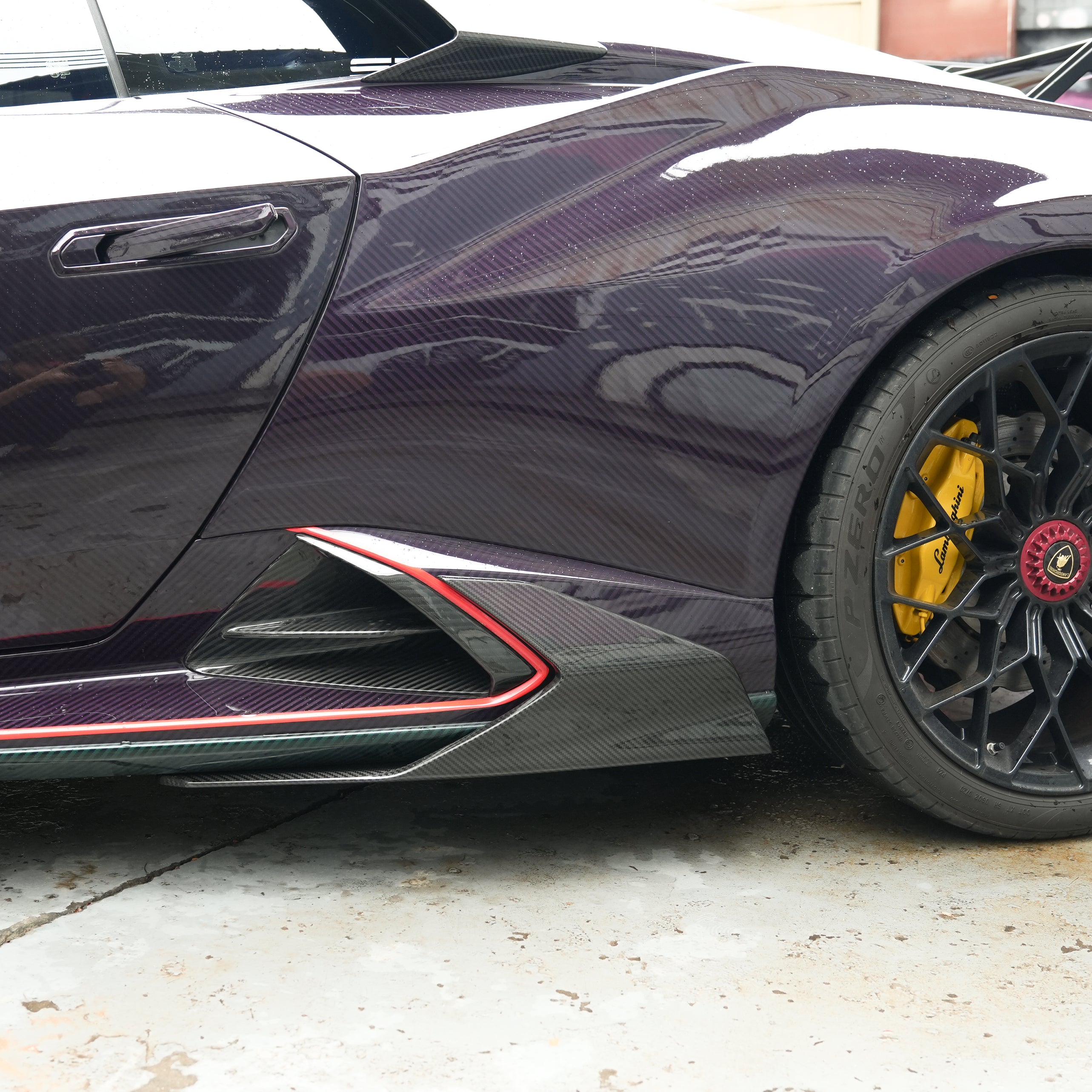 Dry-Carbon Body Kit passend für Lamborghini Huracán STO