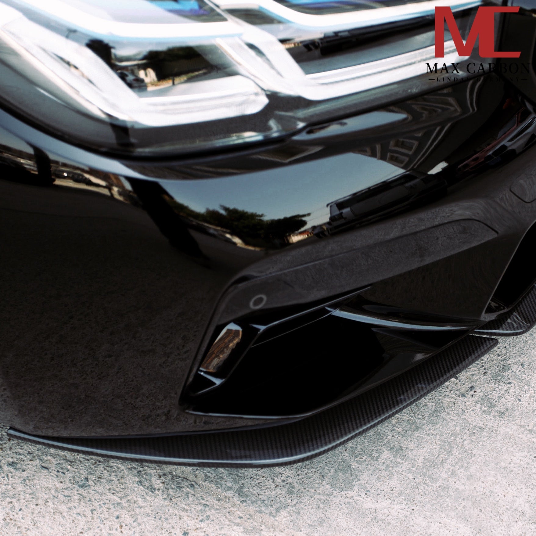 Dry Carbon Frontlippe für BMW M5 F90 LCI + Competition - V3