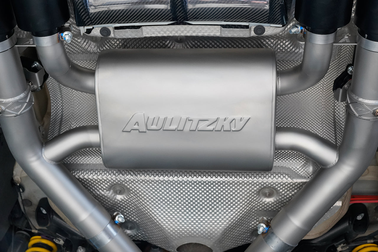Aulitzky Abgasanlage passend für BMW M3/M4 F8x (ECE) - Getsdowned